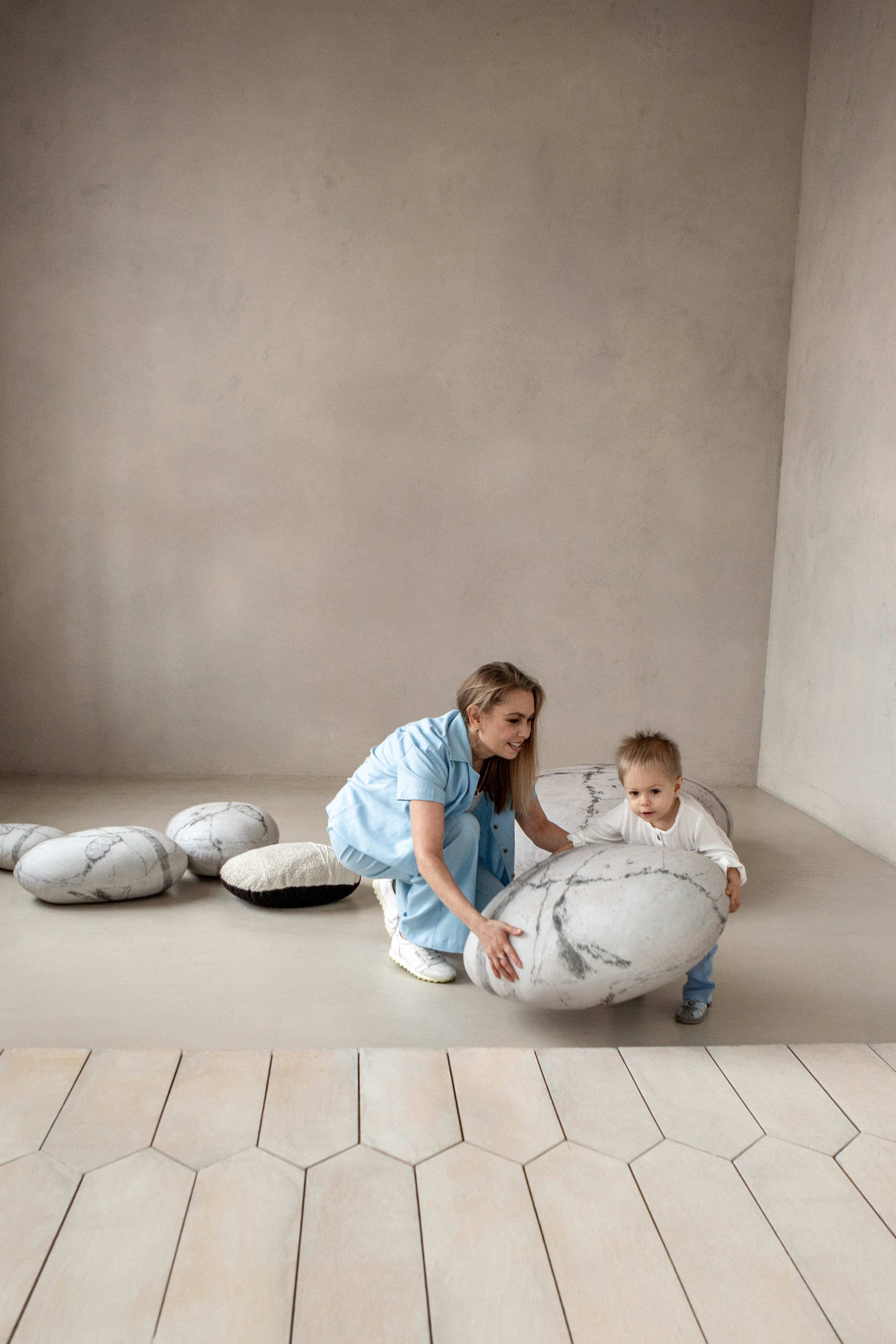 Мама и сын. Фотограф Екатерина Голицына