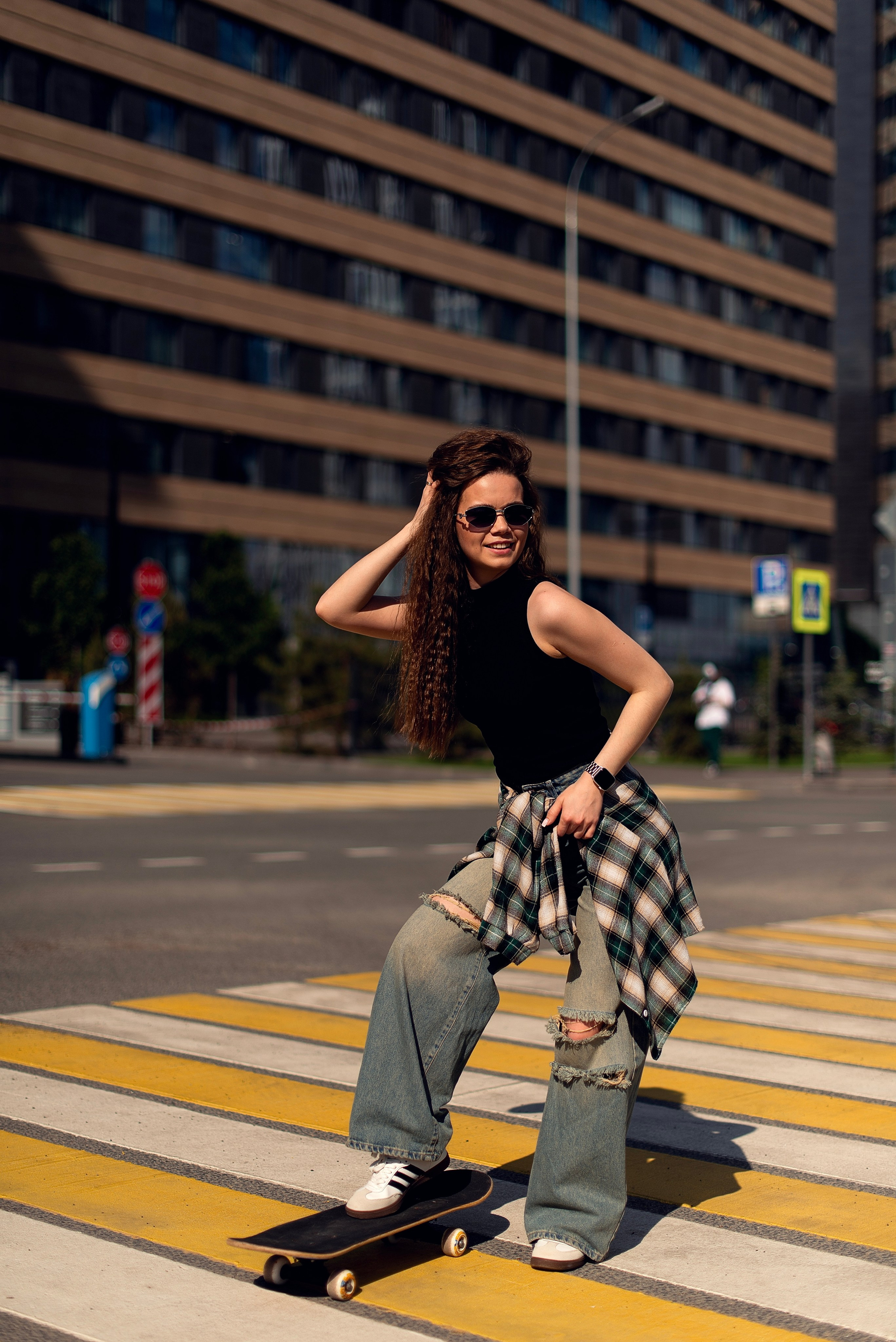 На скейтборде. Семейный и детский фотограф в Казани Виктория Мерхи