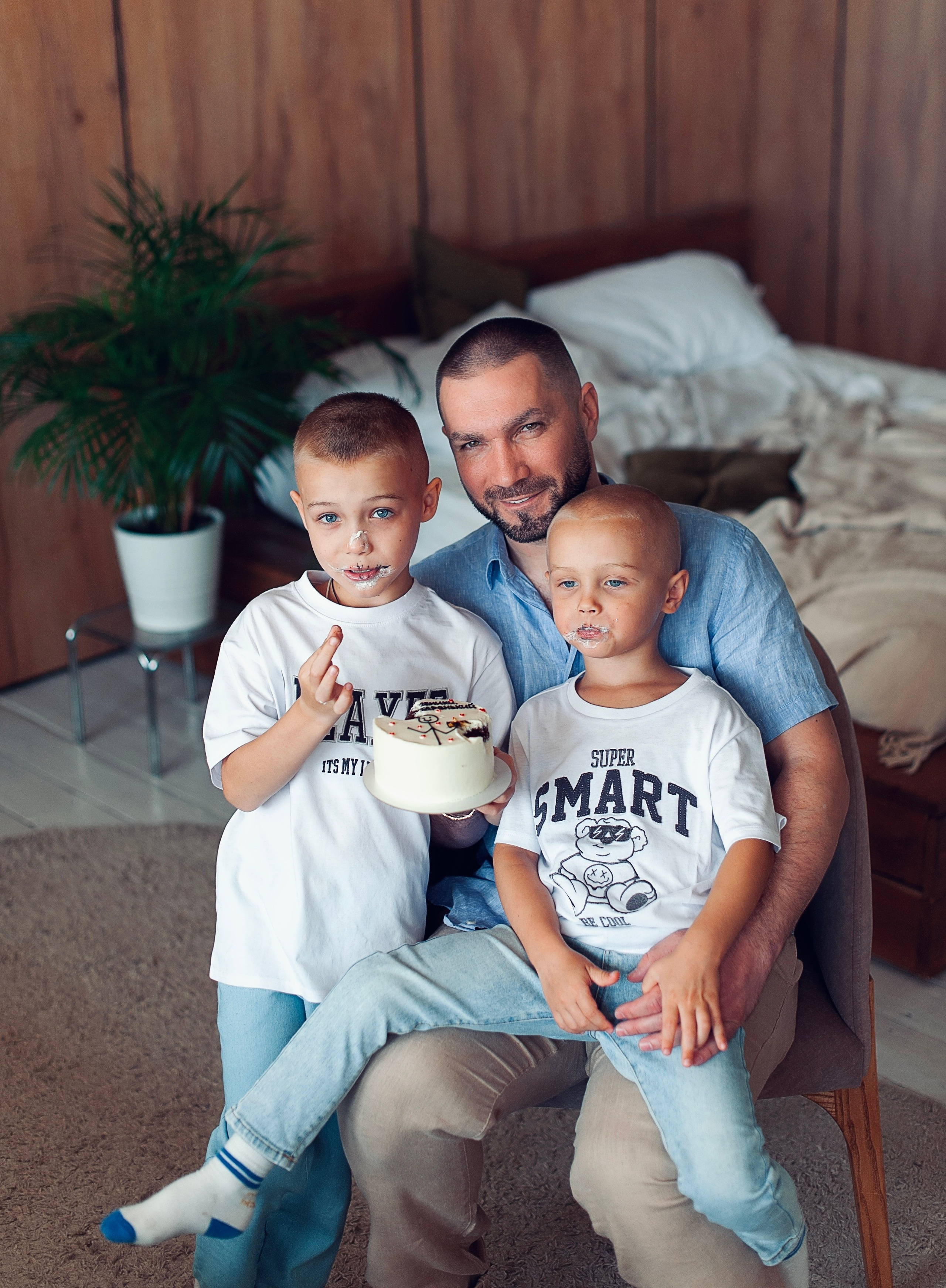 Папин день рождения. Семейный и детский фотограф в Казани Виктория Мерхи