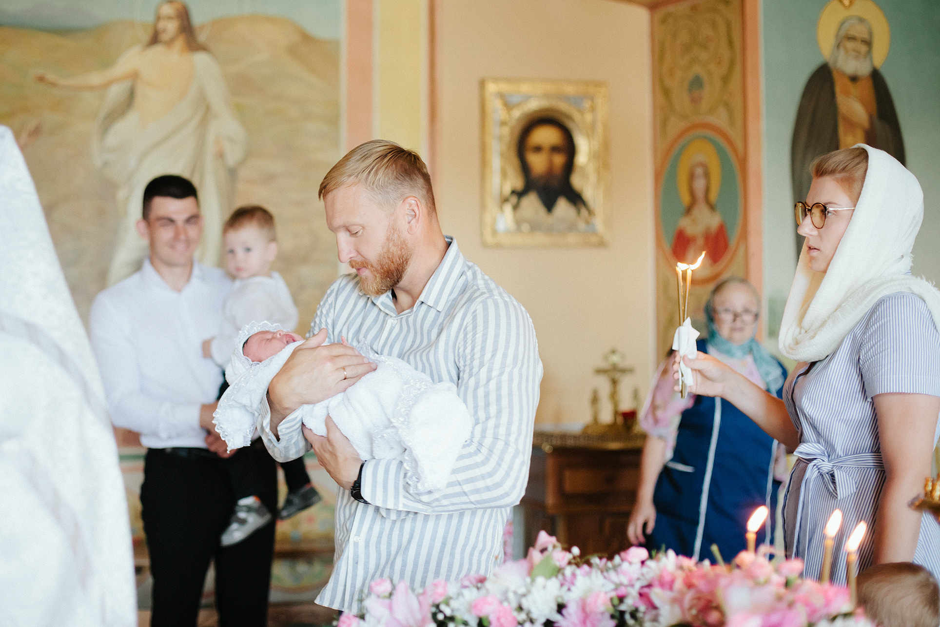 Крещение Ксении. Фотограф на венчание, крещение