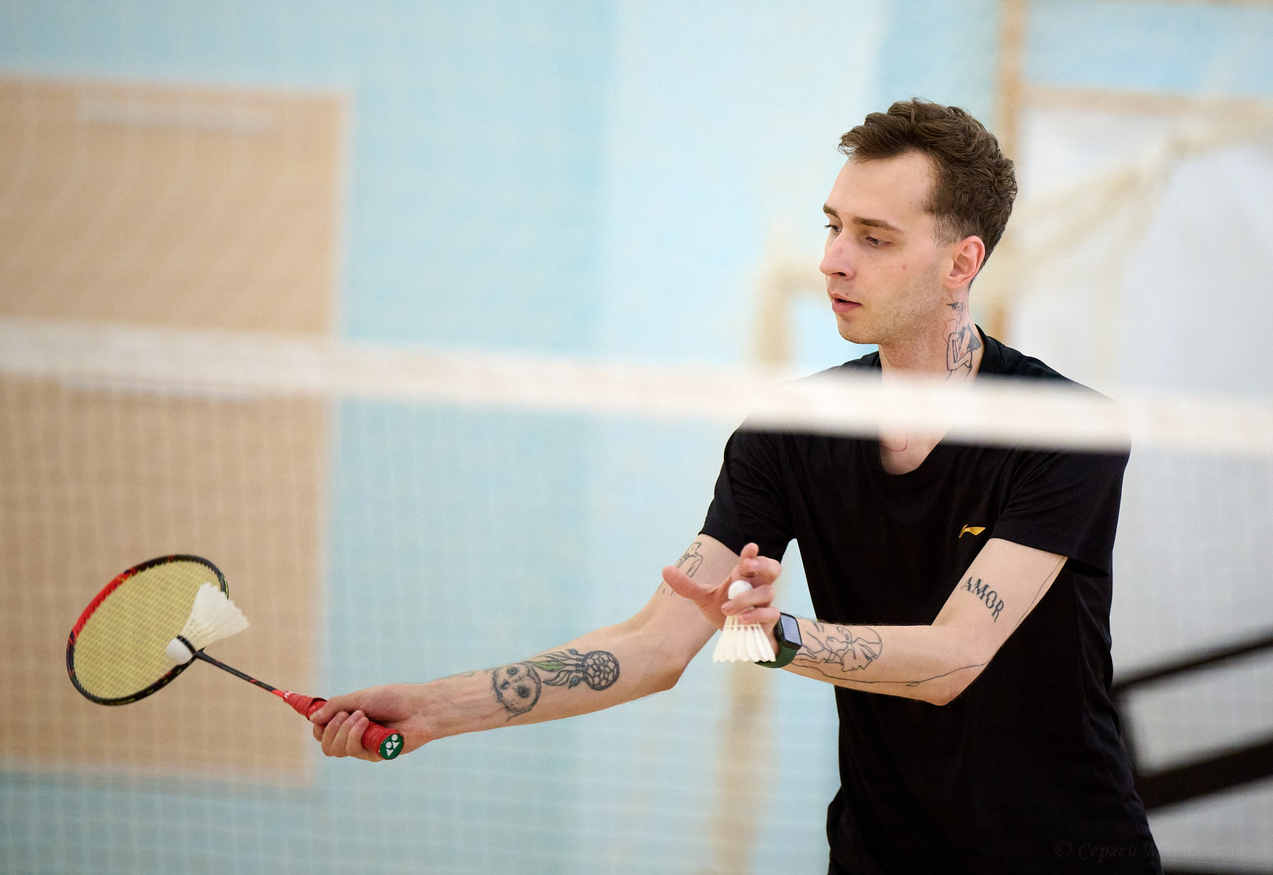 Бадминтон. Мастер-класс Любови Сухановой. Ижевск. 20.07.2024. Спортивный репортажный фотограф в Ижевске Сергей Мерзляков