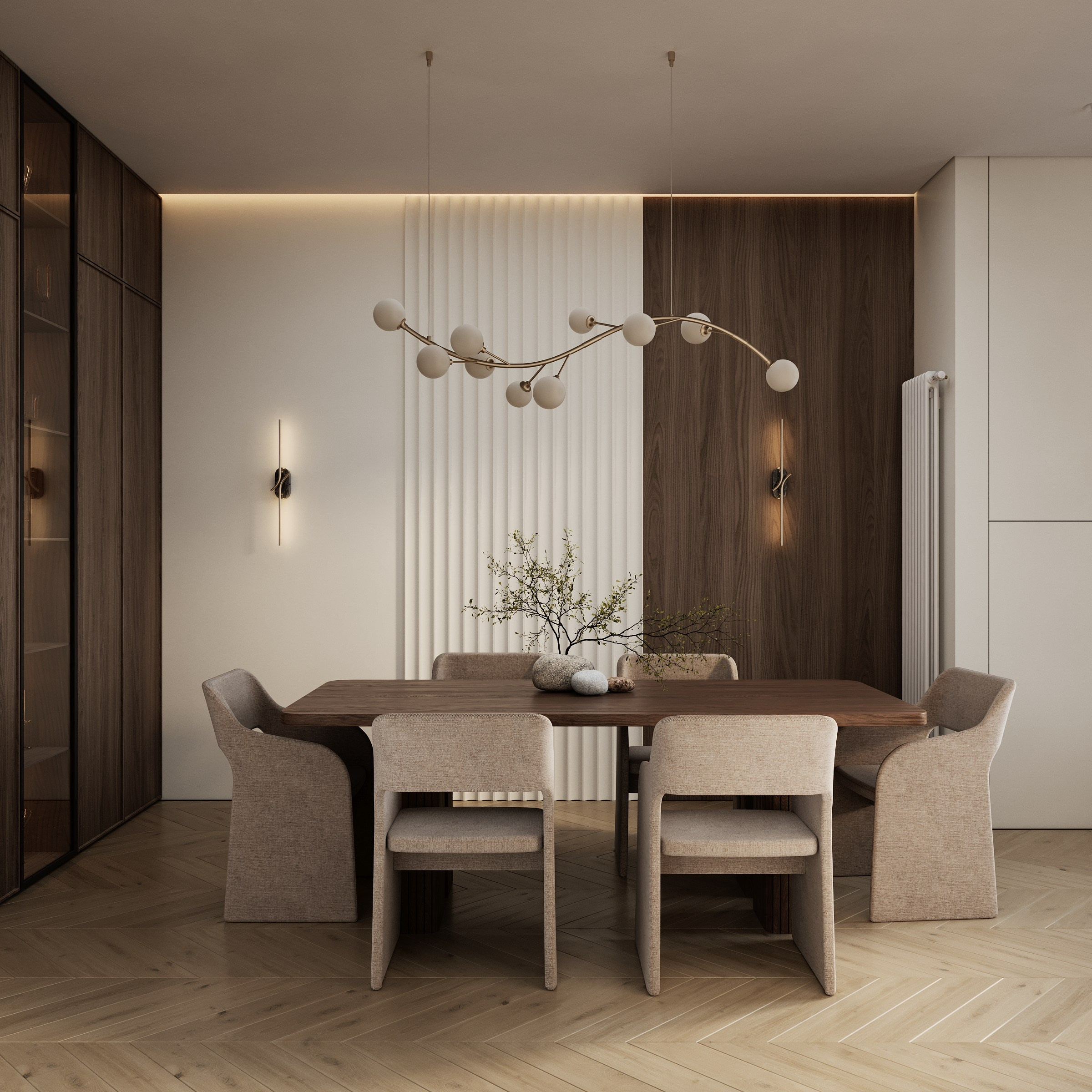 ЖК «Сити парк». Визуализация дизайна интерьера