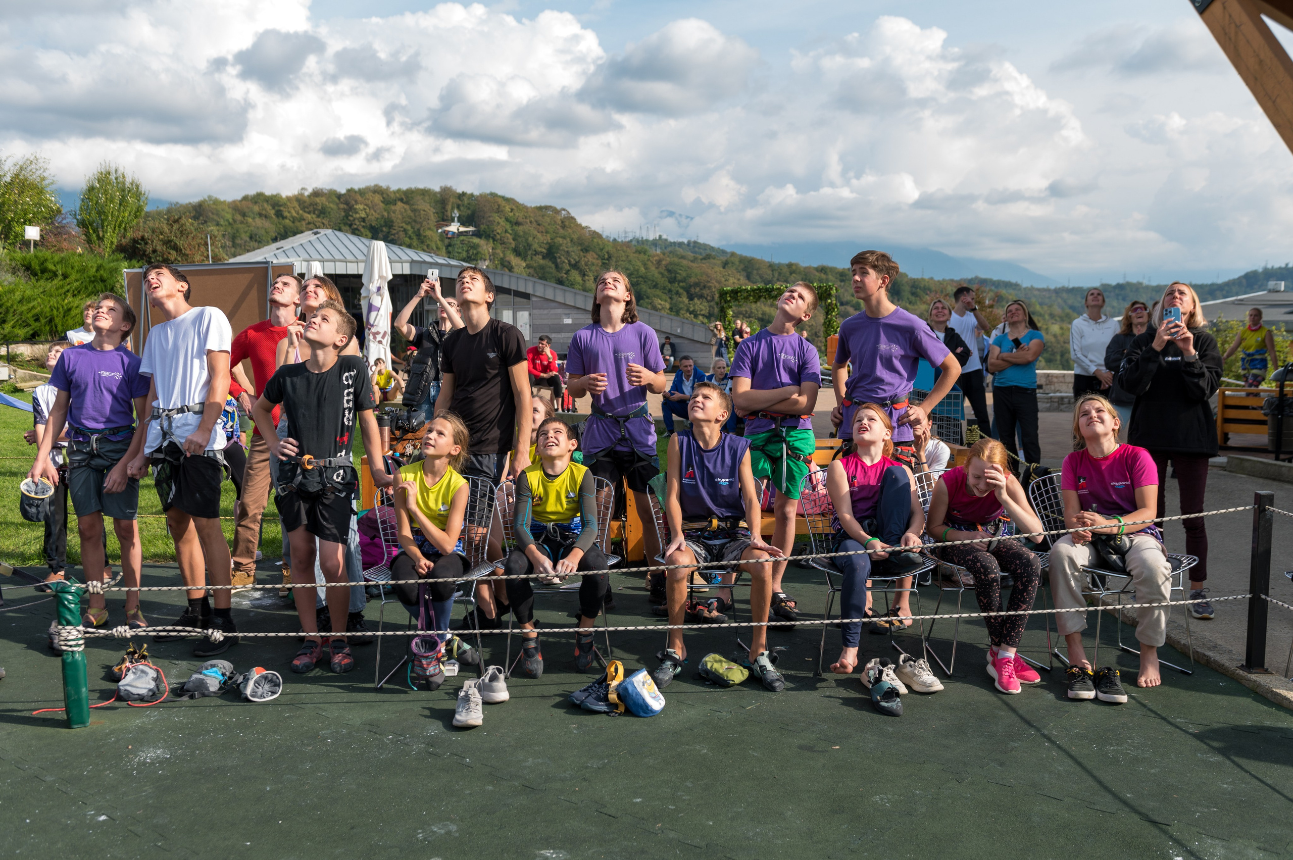 Первенство 2022 Краснодарского края по скалолазанию в дисциплине скорость. Репортажный фотограф в Красной Поляне и Сочи Павлюченко Екатерина