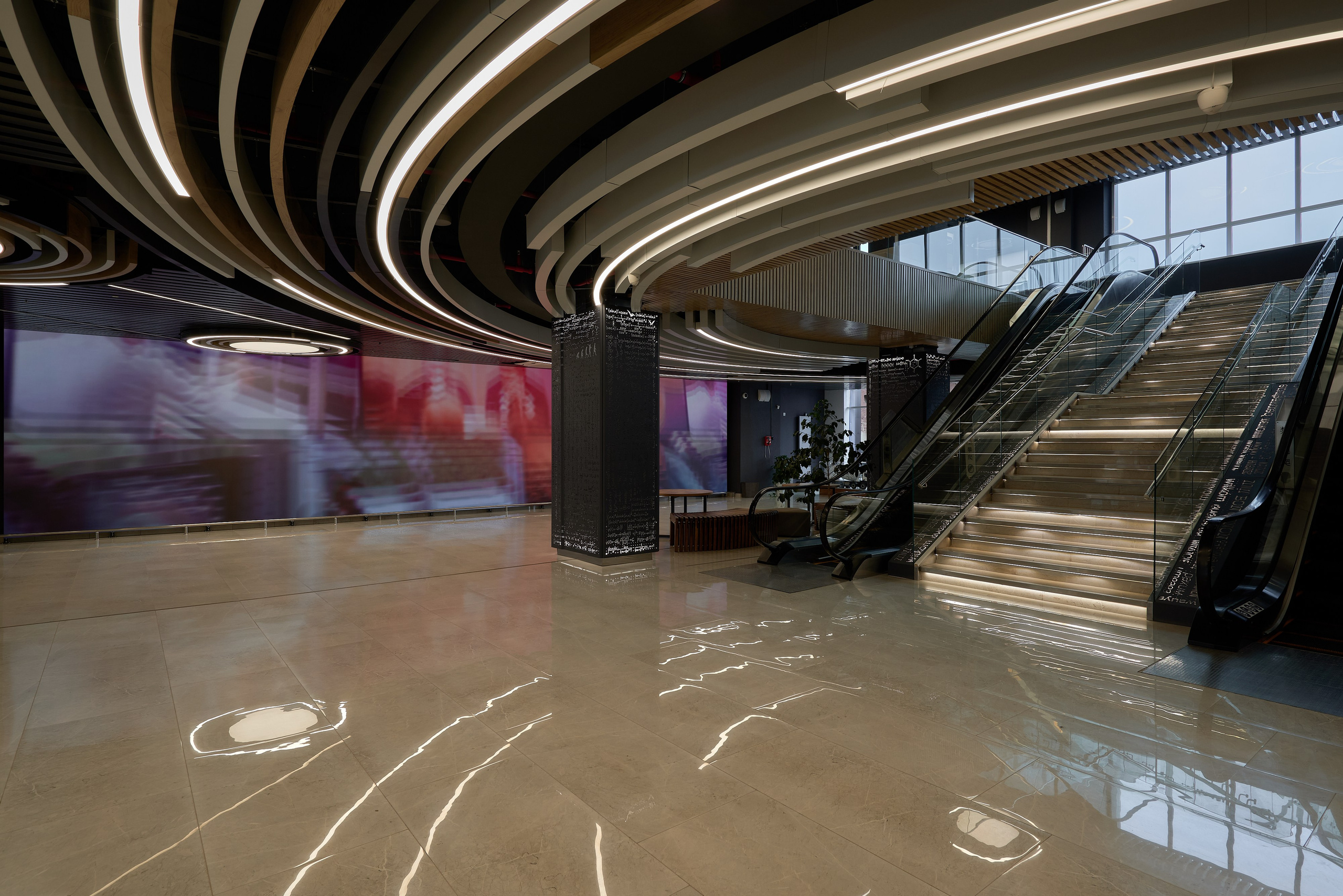 Межвузовский студенческий кампус Евразийского Ноц мирового уровня. Абросимов Лев интерьерный и архитектурный фотограф