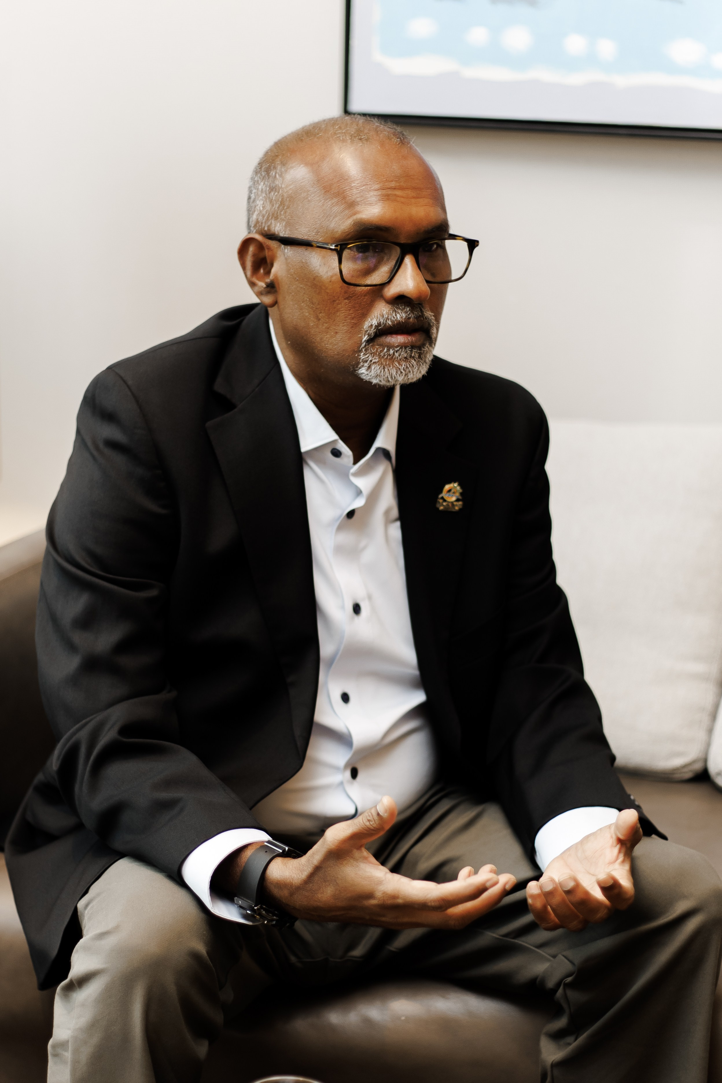 Интервью с Первым советником президента Мальдивской республики Мохамед Халил. Свадебный/Портретный фотограф снимаю в Москве