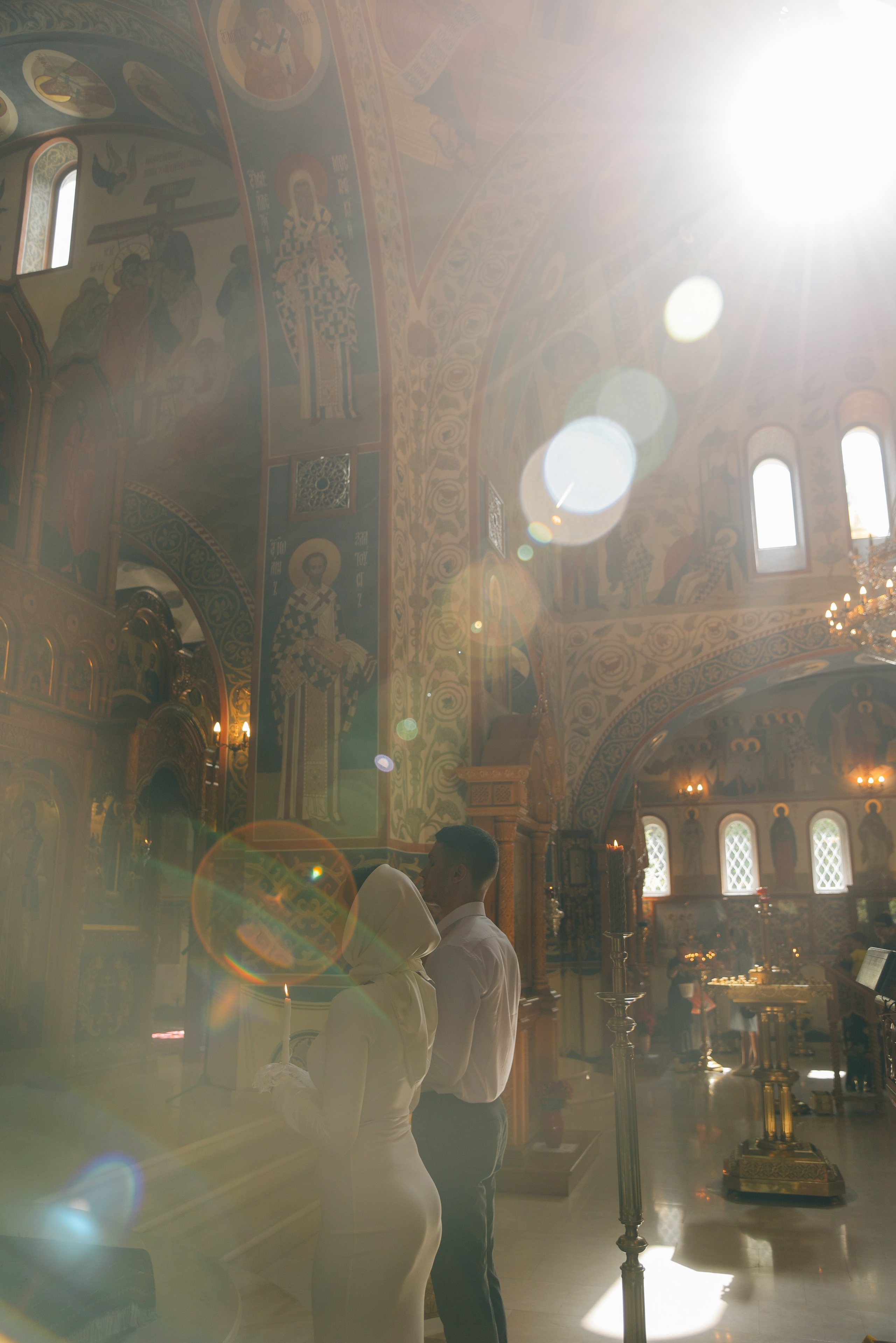 Венчание в Храме Новомучеников и Исповедников Российских. Фотограф Лола Волна, город Москва