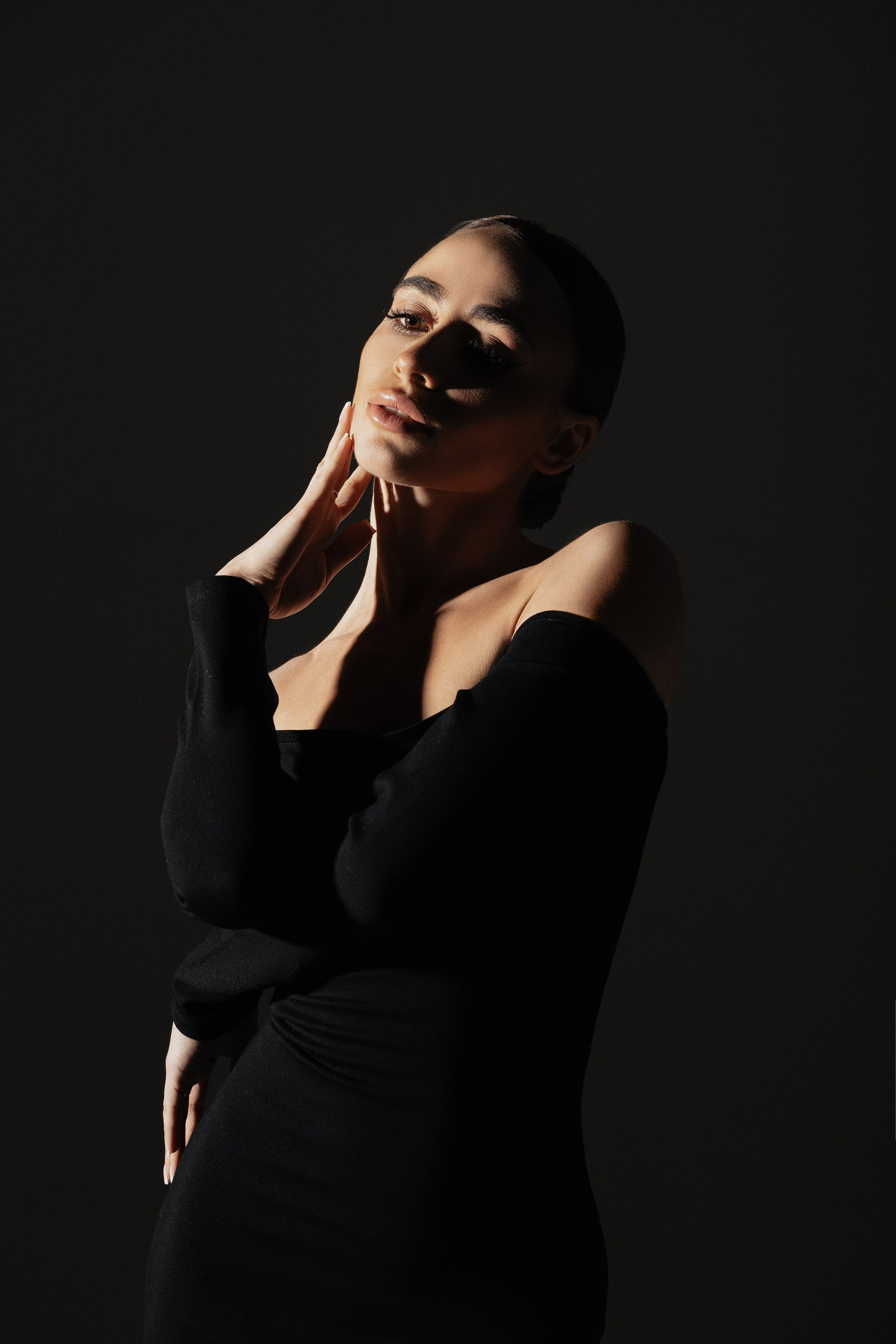 Женский портрет в студии. Фотограф Минск