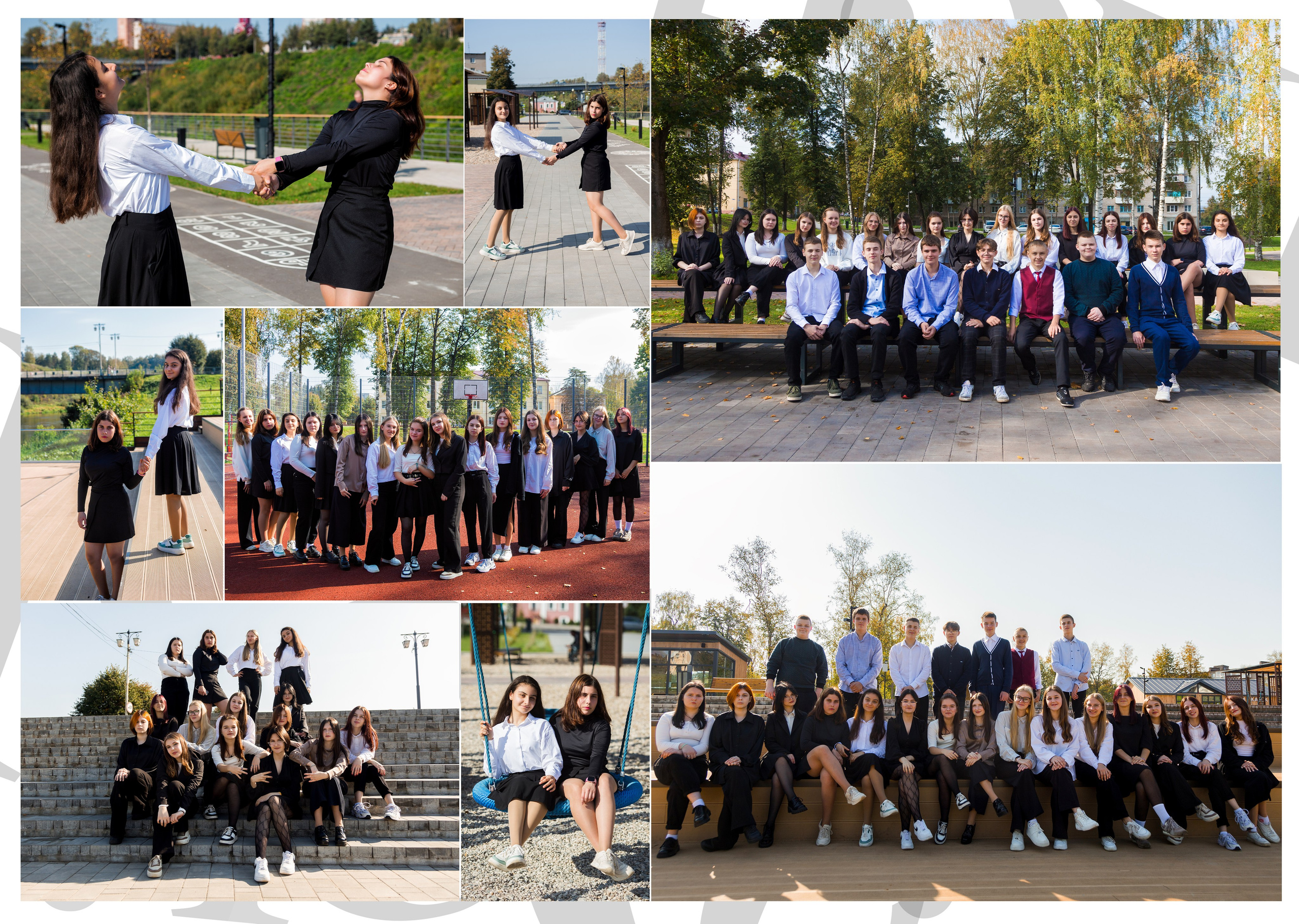 Белый с фразами. Выпускные альбомы в Твери и области