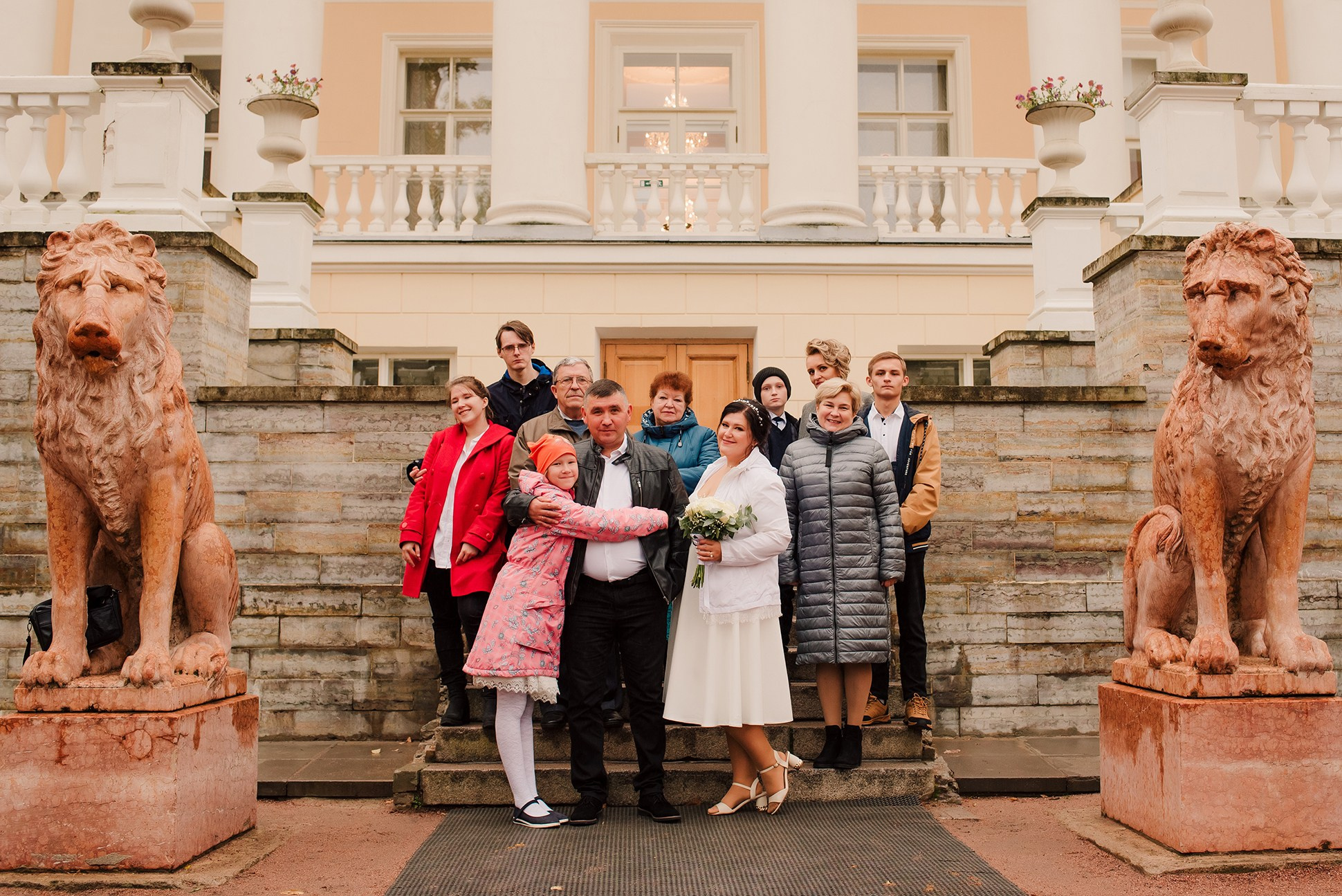Анна и Сергей. Осень в Пушкине. Семейный и Свадебный фотограф. Санкт-Петербург. Пушкин