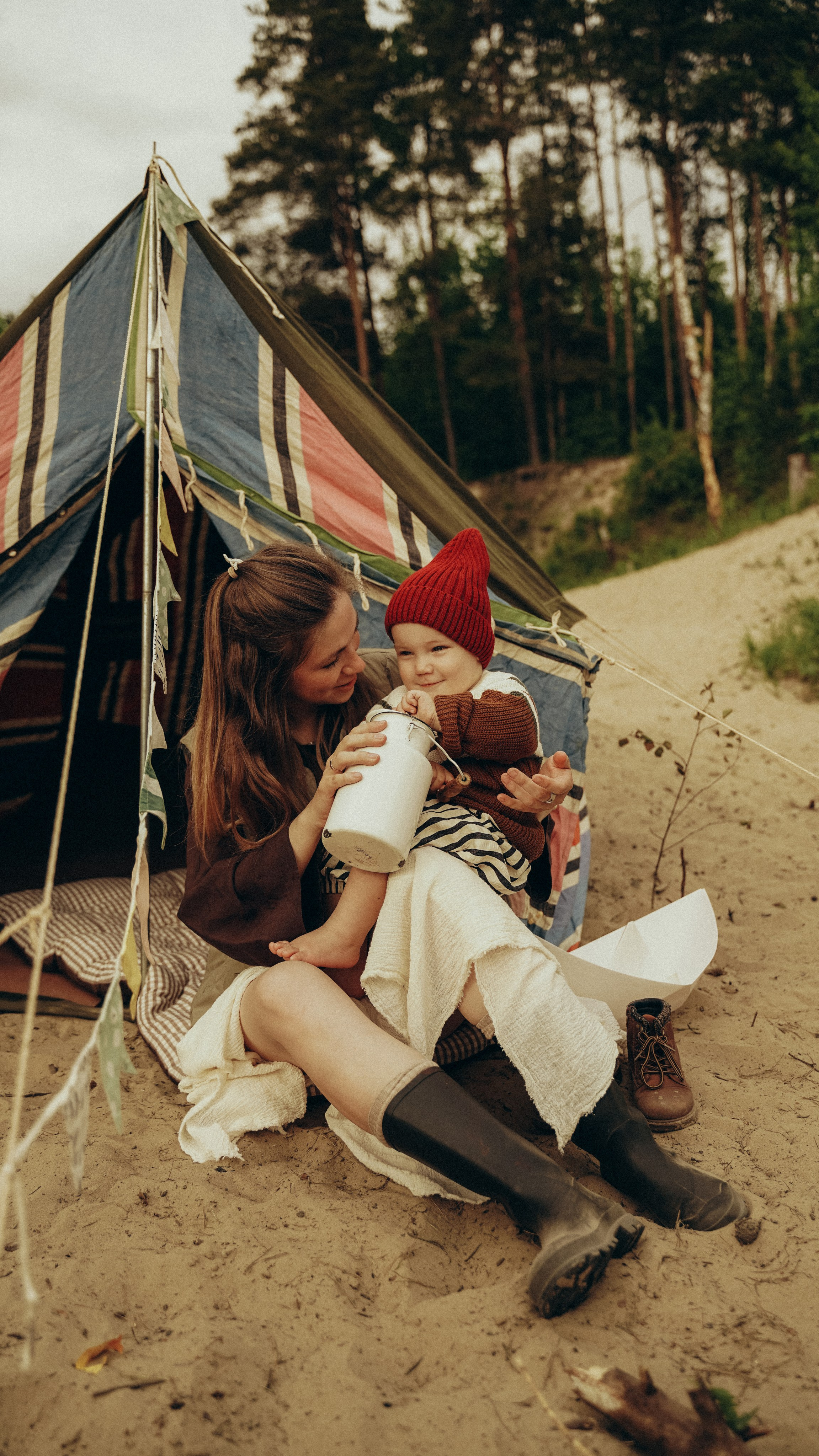 Кэмпинг 🏕️. Семейный фотограф Анна Воронина