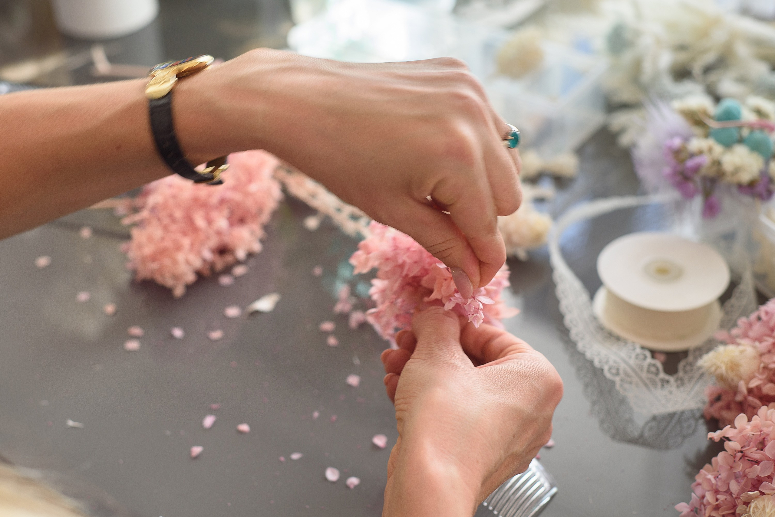 Мастер-класс в подарок. Флористическая симфония. Авторские украшения