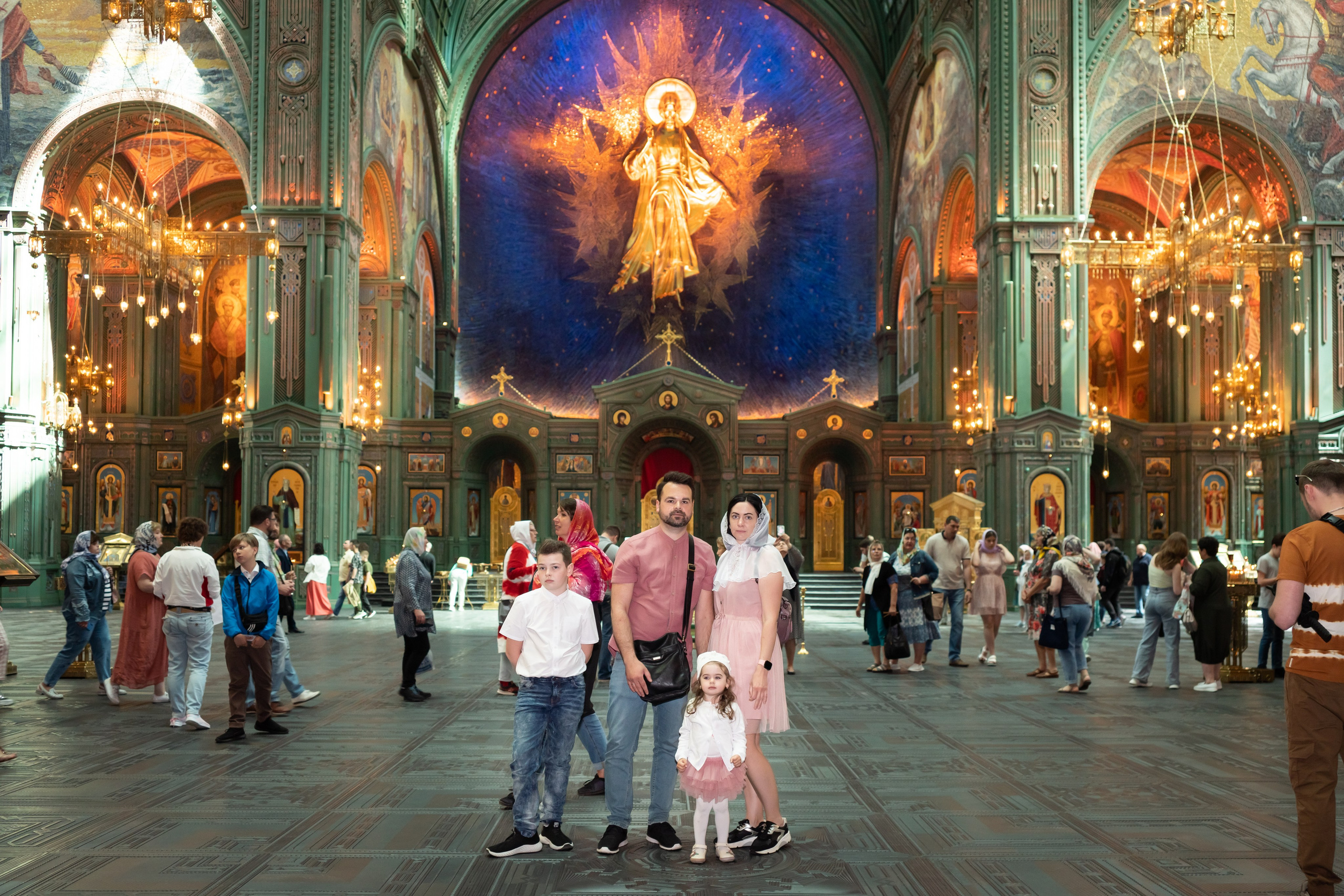 Крещение. Семейный и детский фотограф в Москве Евгения Миронова