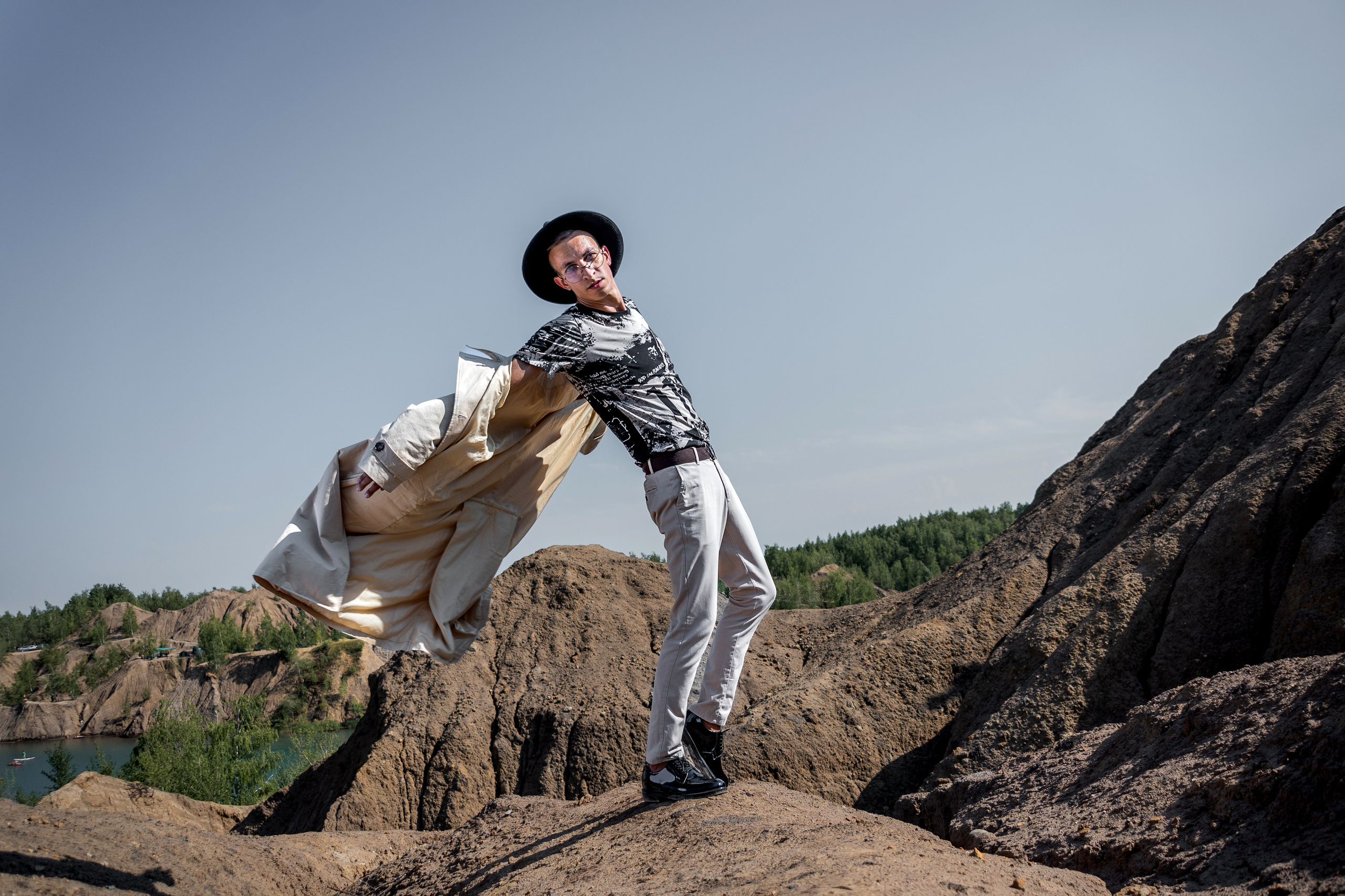 Летняя съемка в живописном месте. Портретный фотограф Олеся Владимирова в Москве