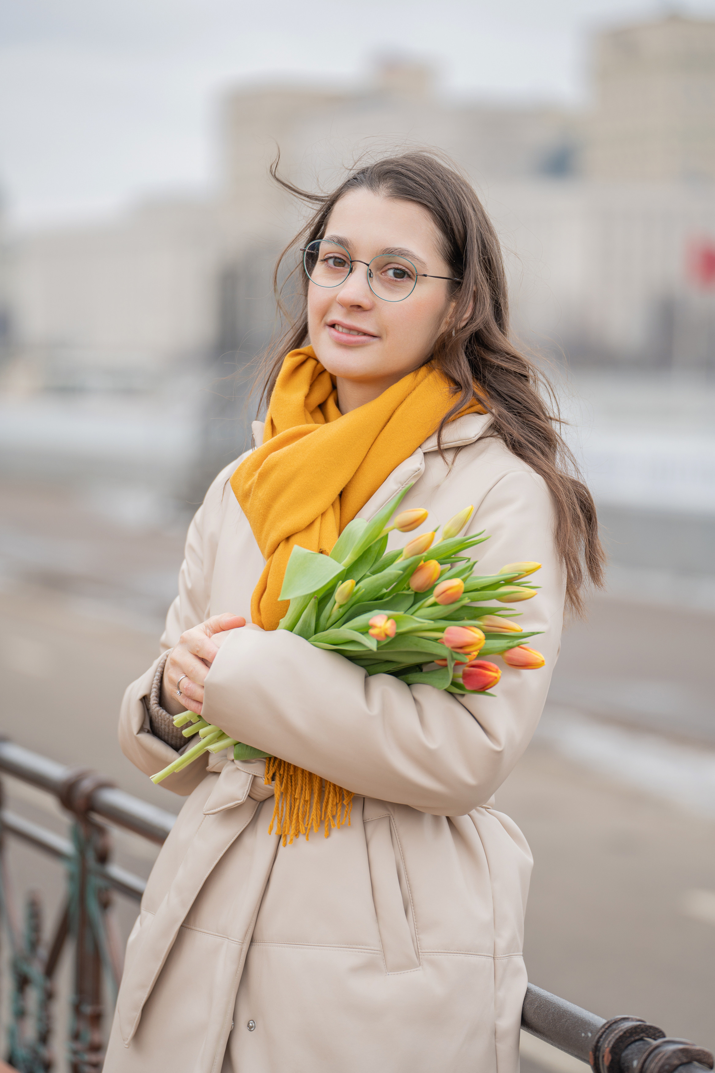 Весенняя фотосессия. Портретный фотограф Олеся Владимирова в Москве