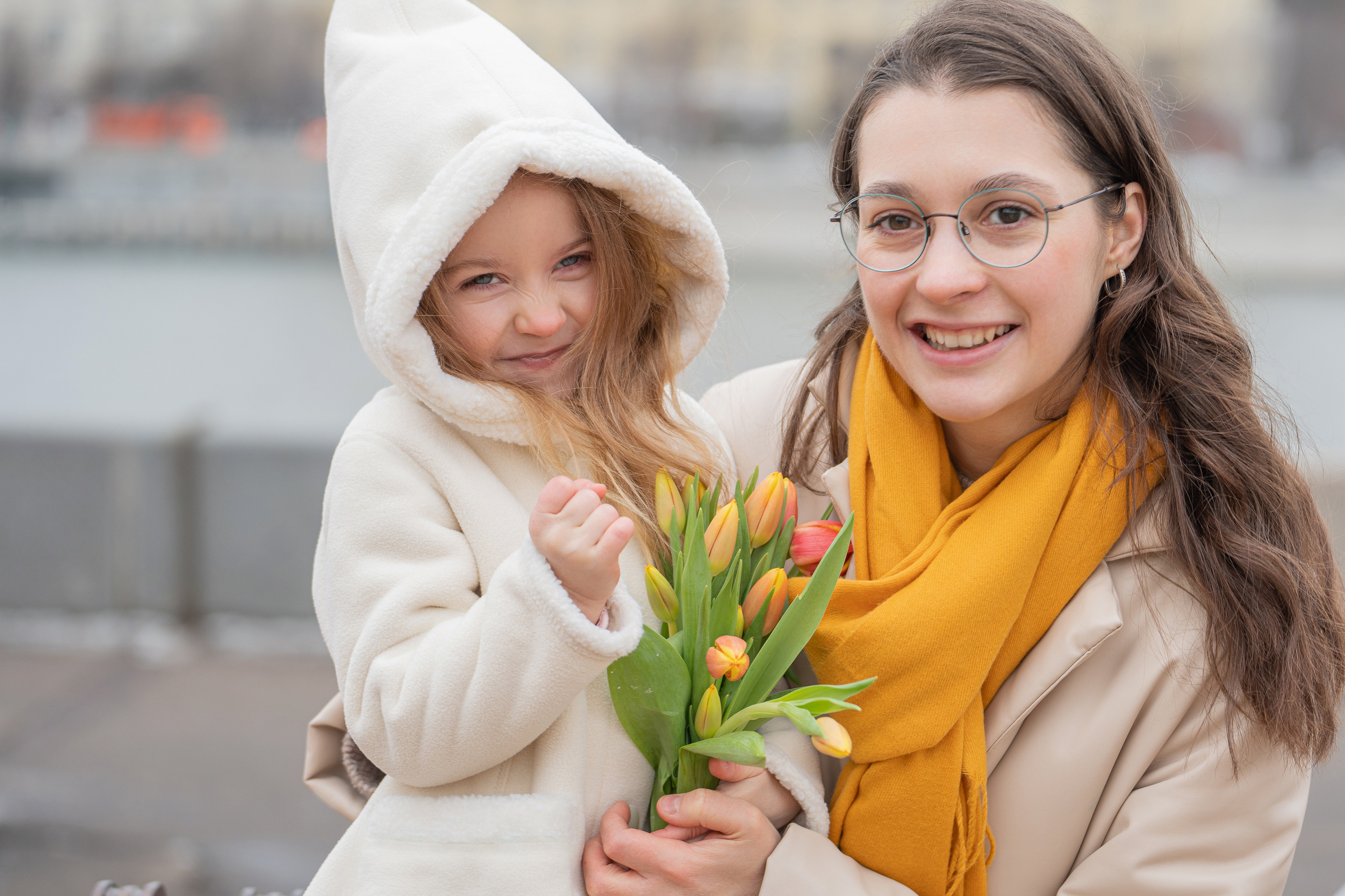 Весенняя фотосессия. Портретный фотограф Олеся Владимирова в Москве