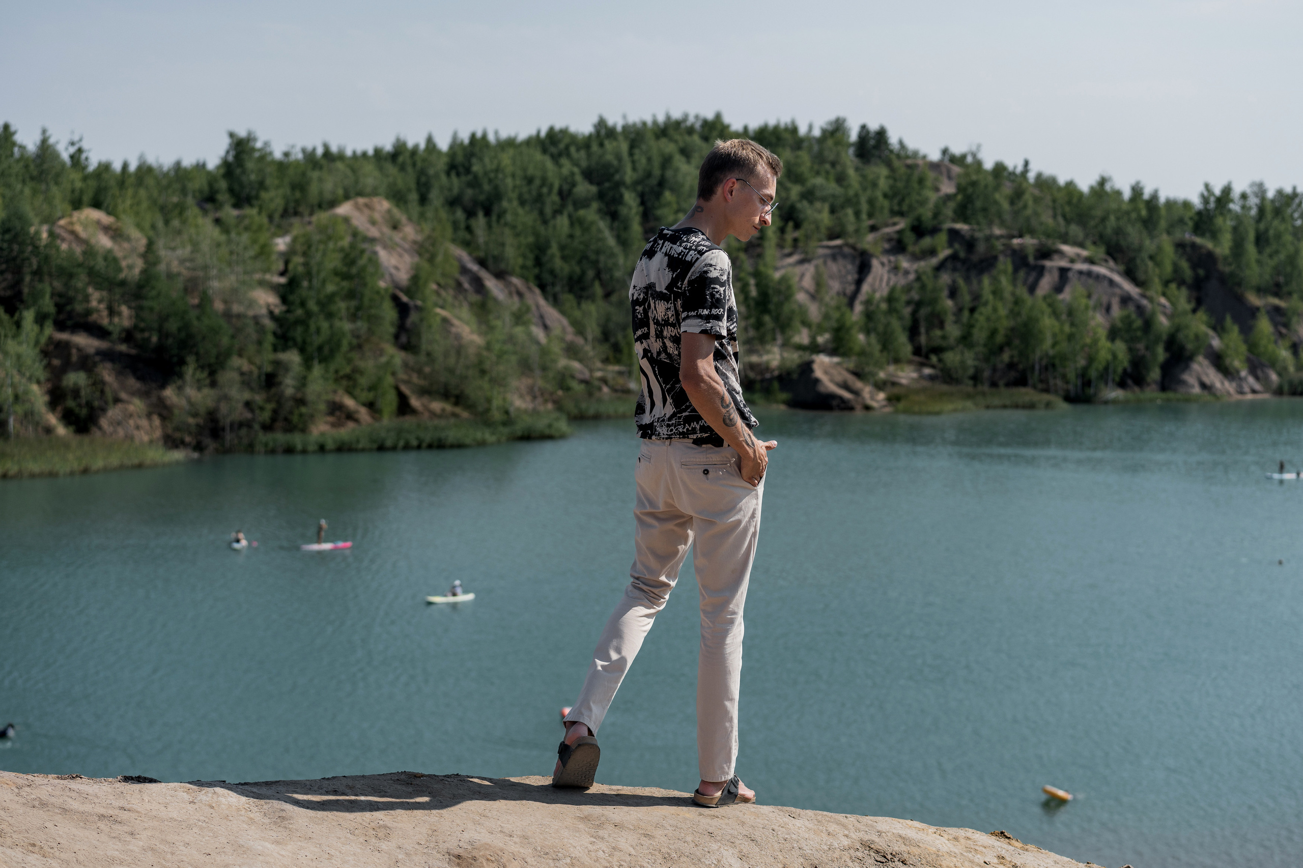 Летняя съемка в живописном месте. Портретный фотограф Олеся Владимирова в Москве