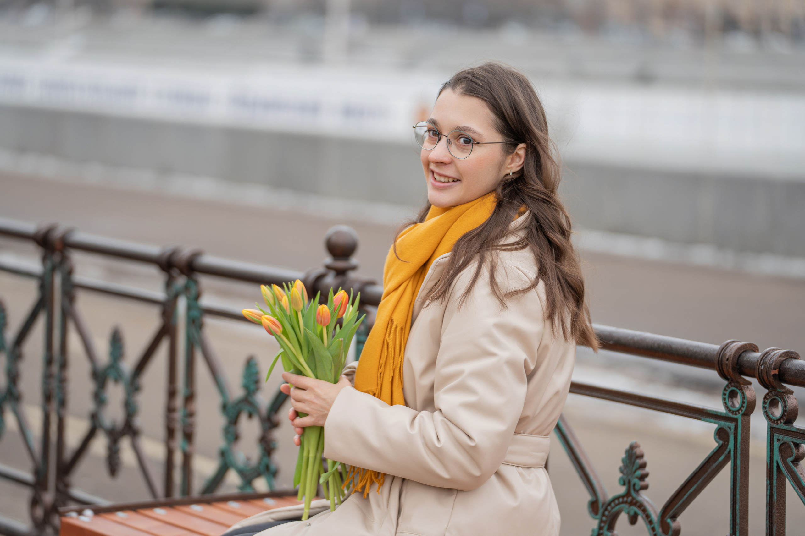 Весенняя фотосессия. Портретный фотограф Олеся Владимирова в Москве