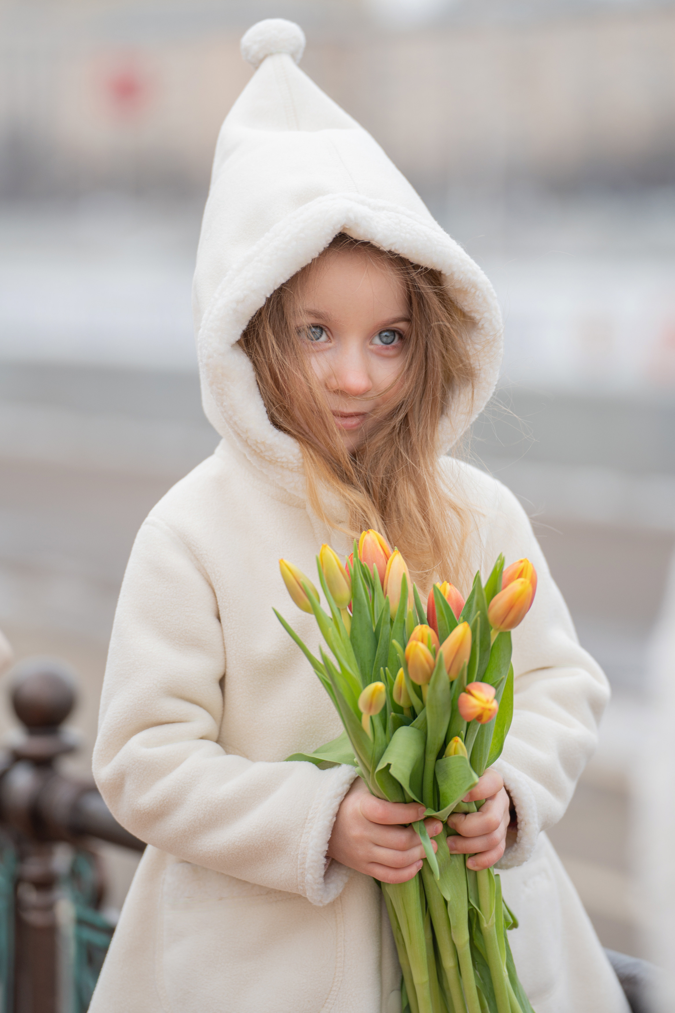 Весенняя фотосессия. Портретный фотограф Олеся Владимирова в Москве
