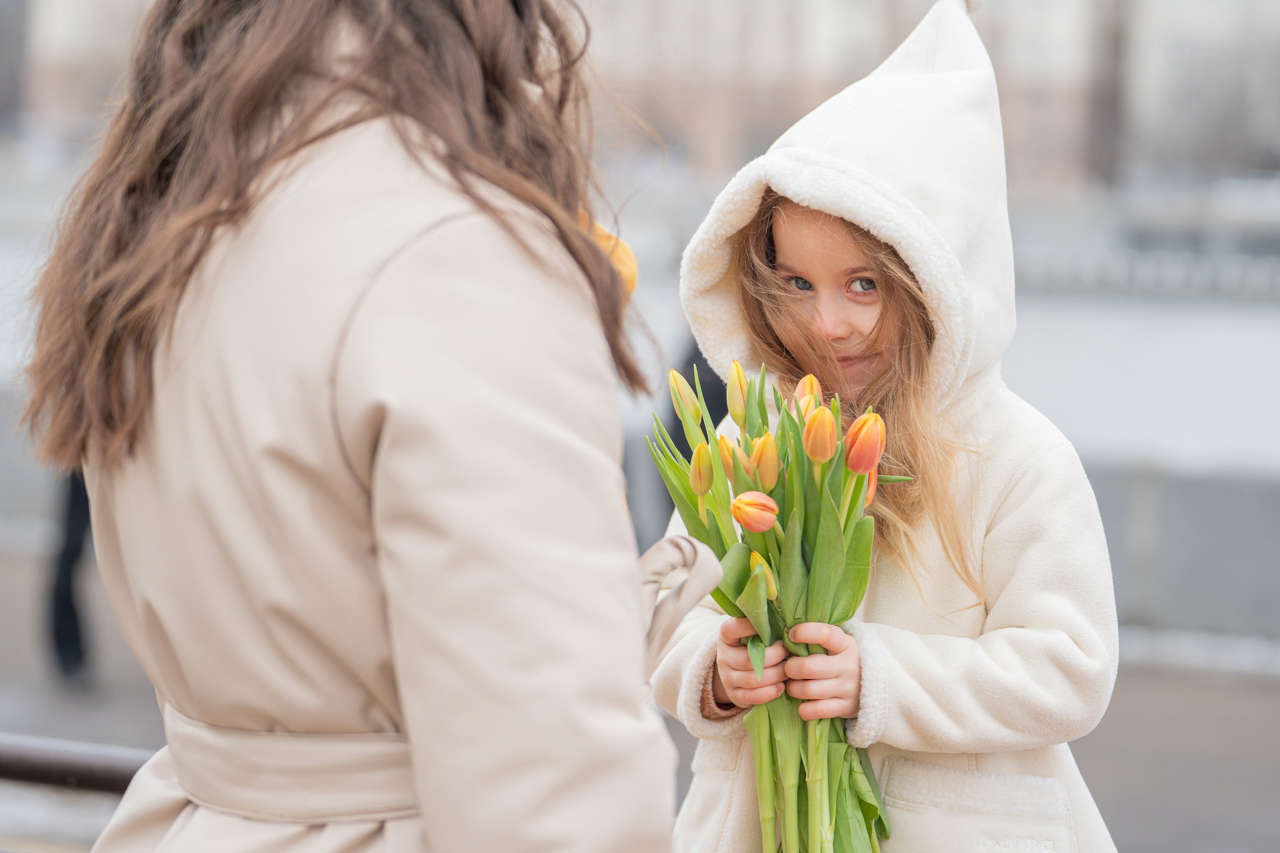 Весенняя фотосессия. Портретный фотограф Олеся Владимирова в Москве