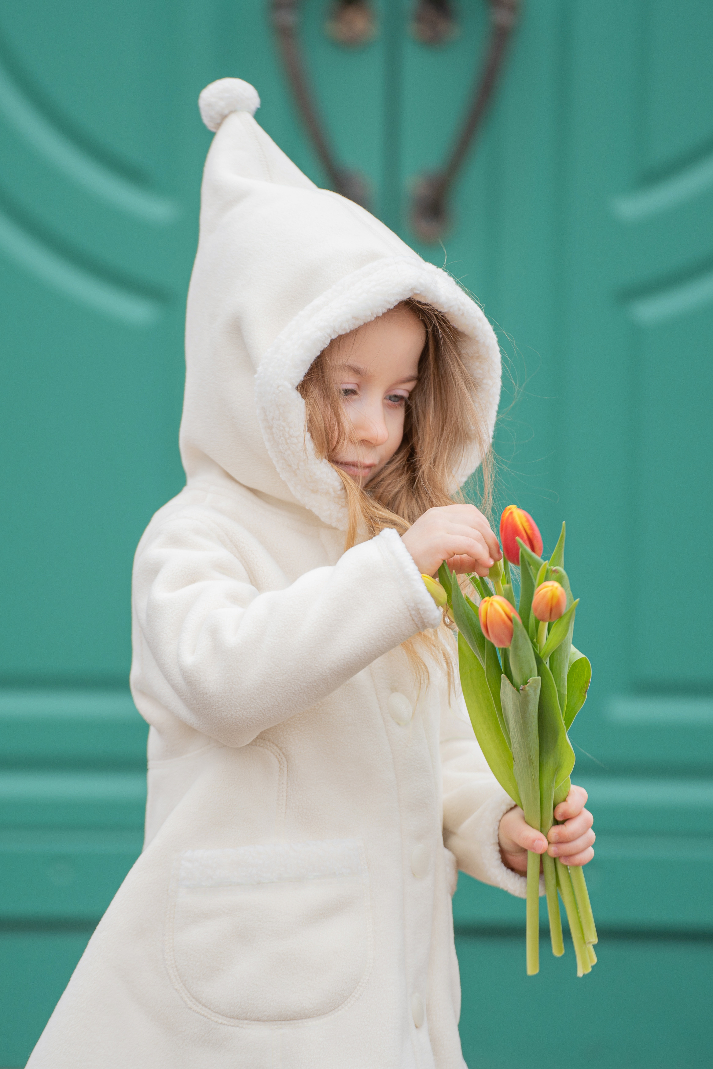 Весенняя фотосессия. Портретный фотограф Олеся Владимирова в Москве