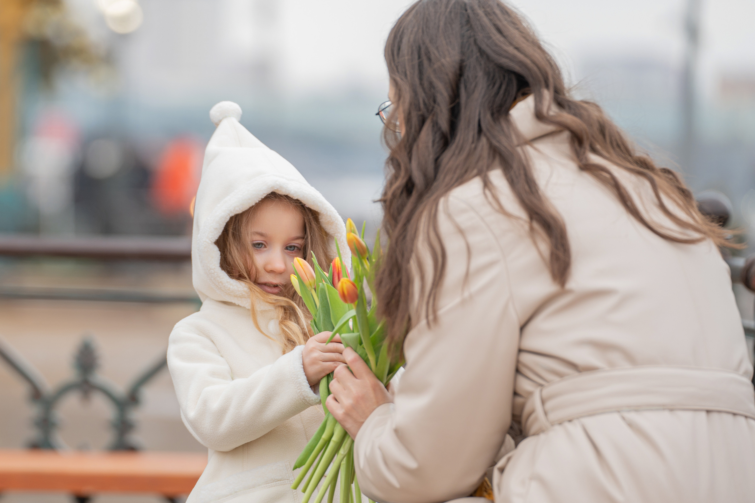 Весенняя фотосессия. Портретный фотограф Олеся Владимирова в Москве