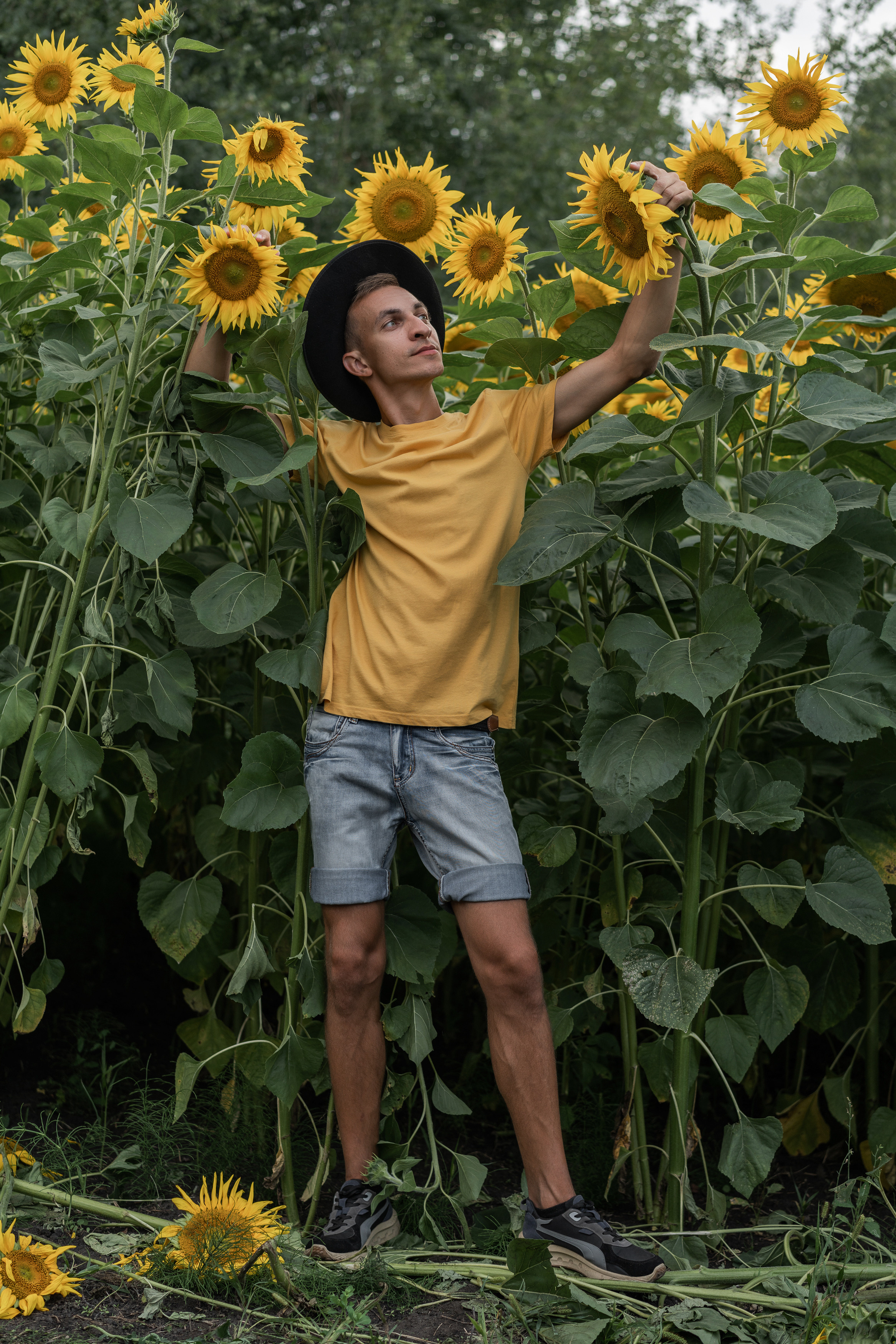 Летняя съемка в живописном месте. Портретный фотограф Олеся Владимирова в Москве