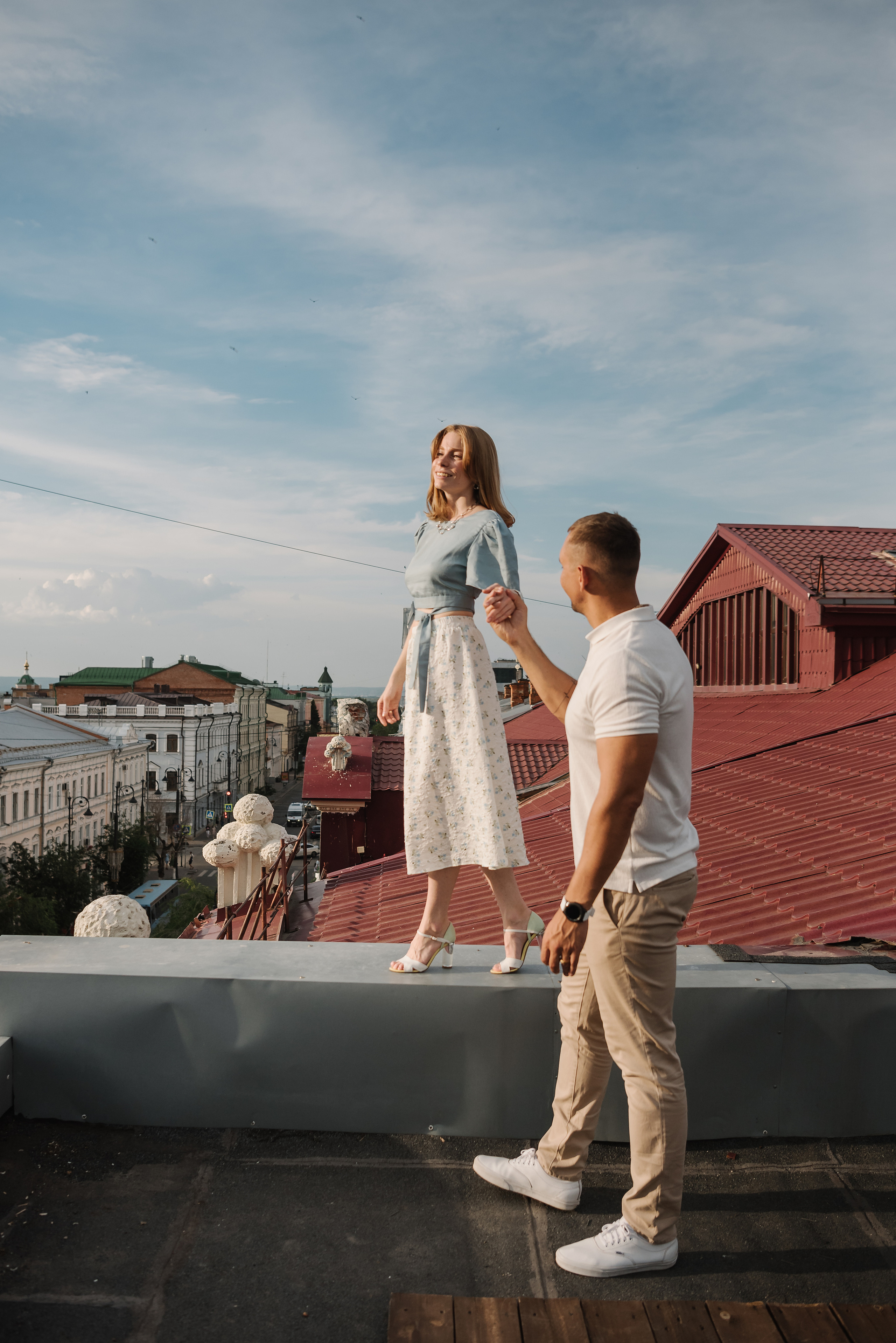 Мы гуляли по крышам…. Свадебный и семейный фотограф в Самаре Любовь Атюшева