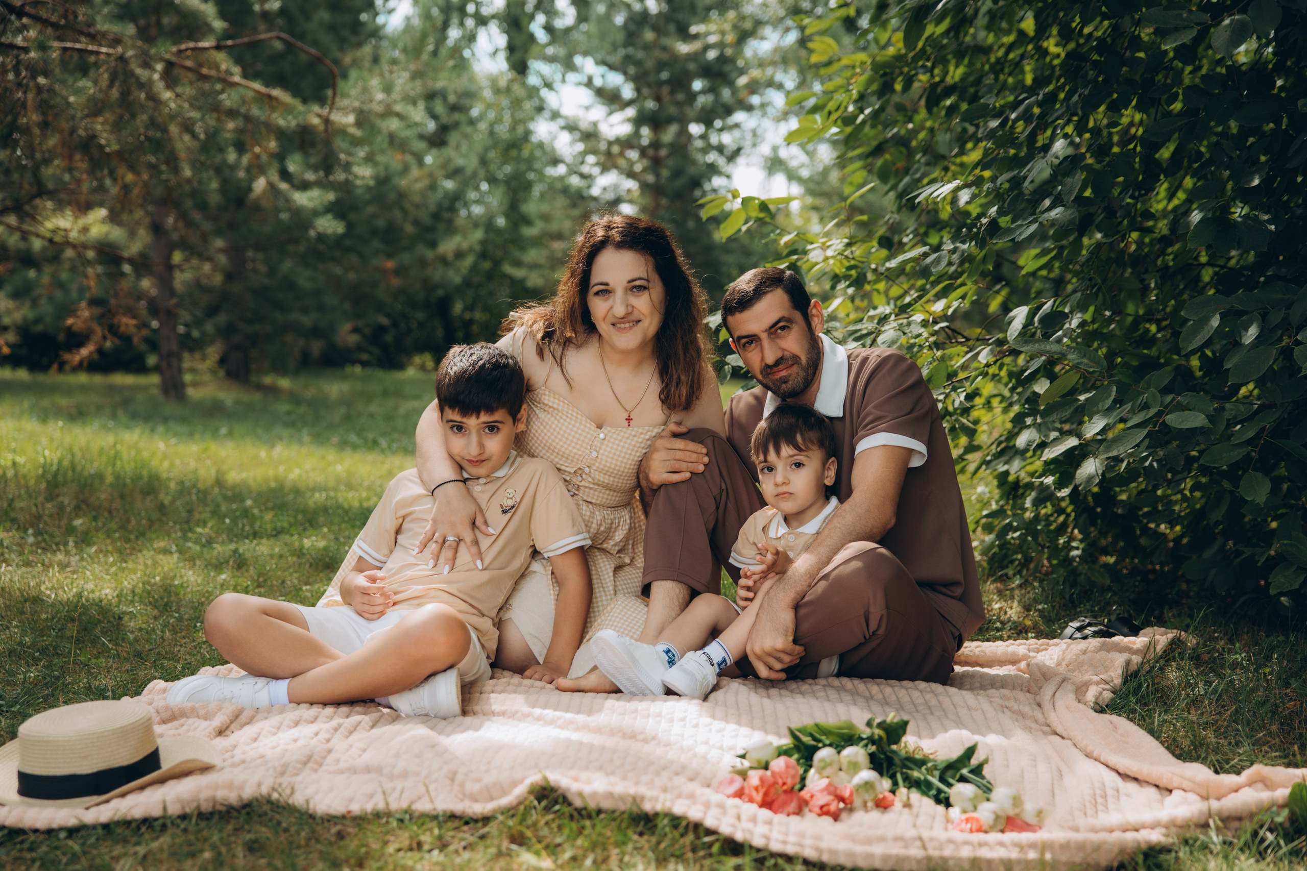 Семейная фотосессия в парке ЦПКиО. Свадебный, семейный фотограф в Иркутске Светлана Макаричева