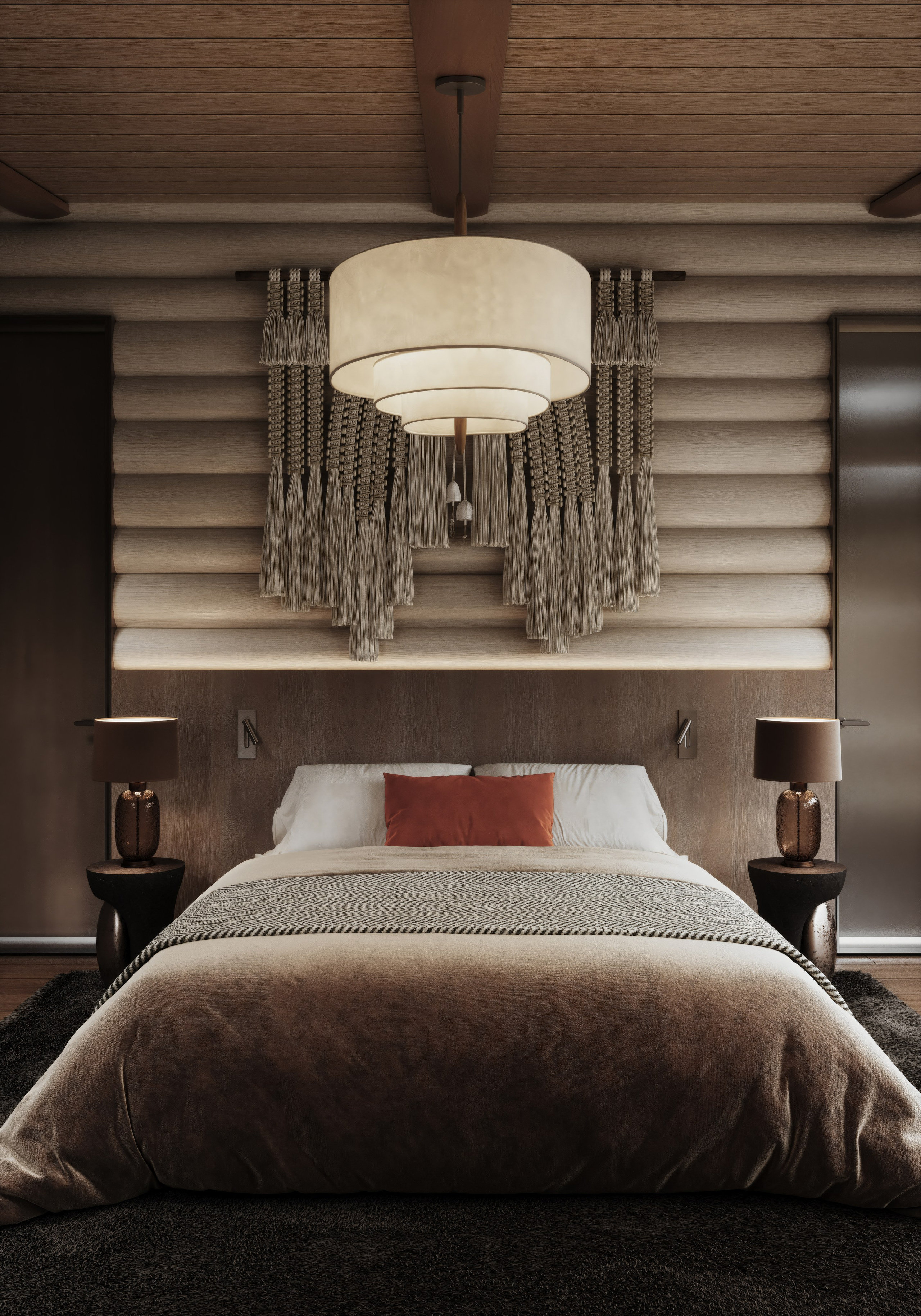 Country house Bedroom | Ashe Home. Середа Юлия | Визуализация