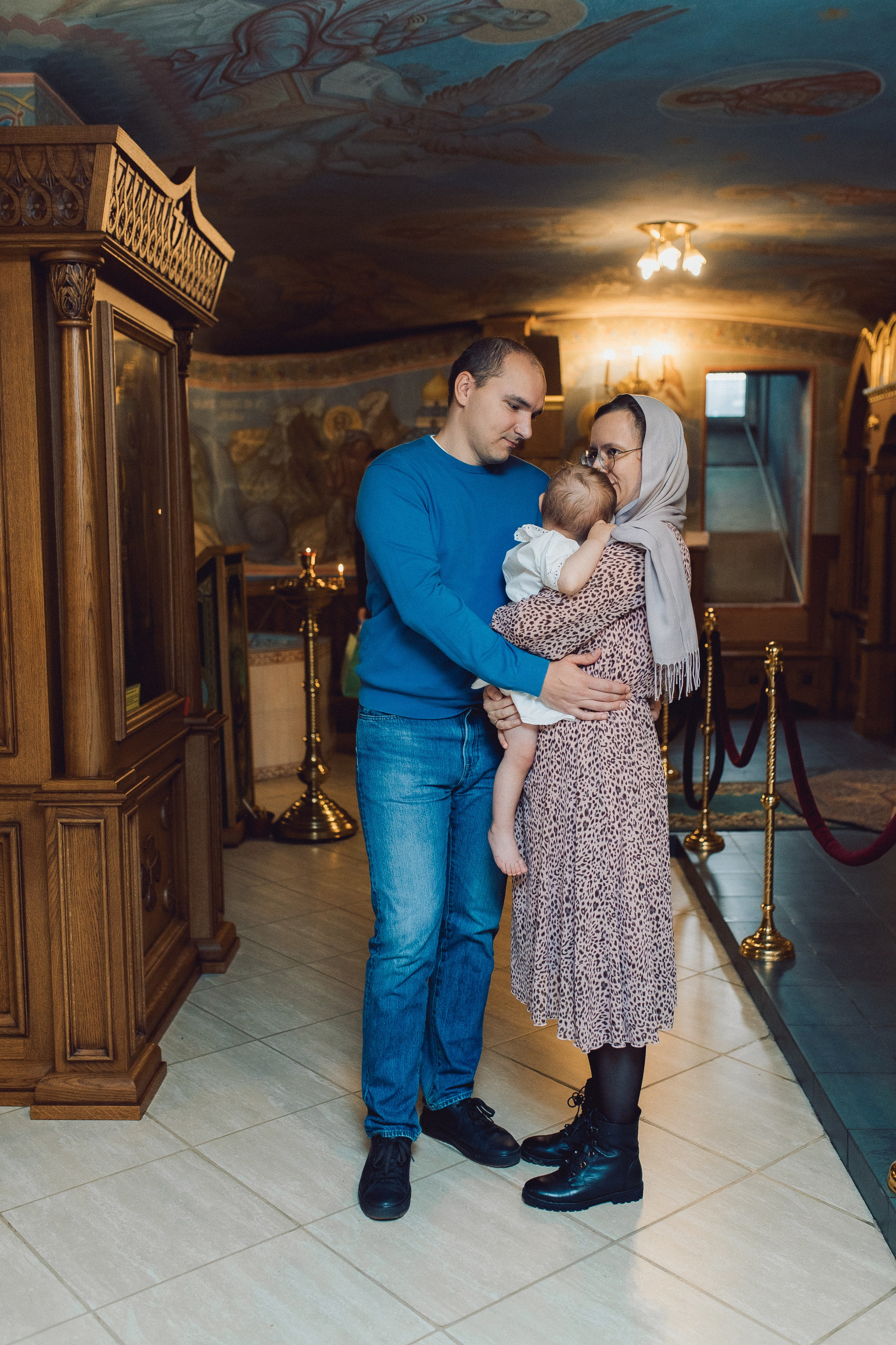 Крещение в Троицком соборе