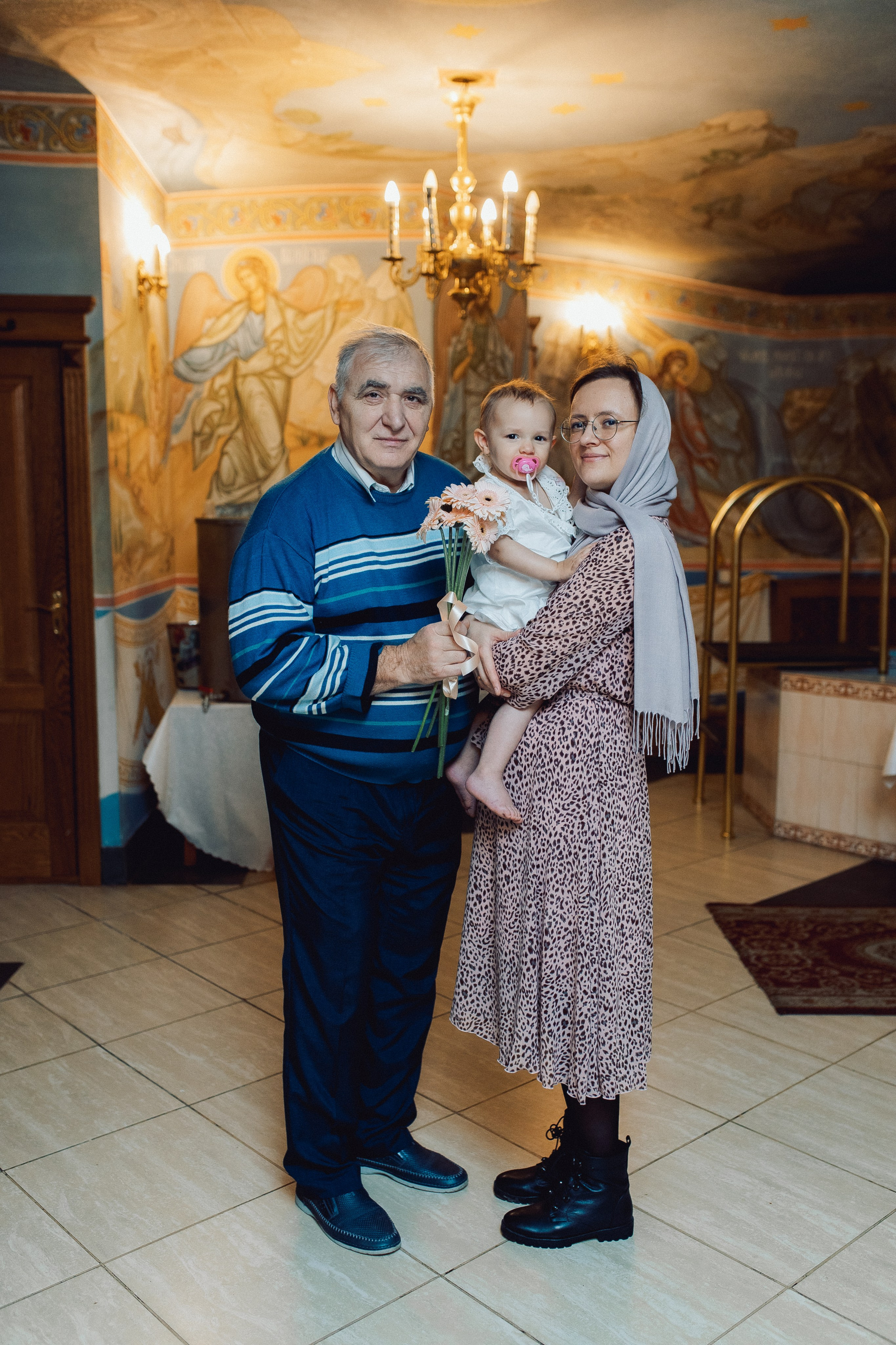 Крещение в Троицком соборе