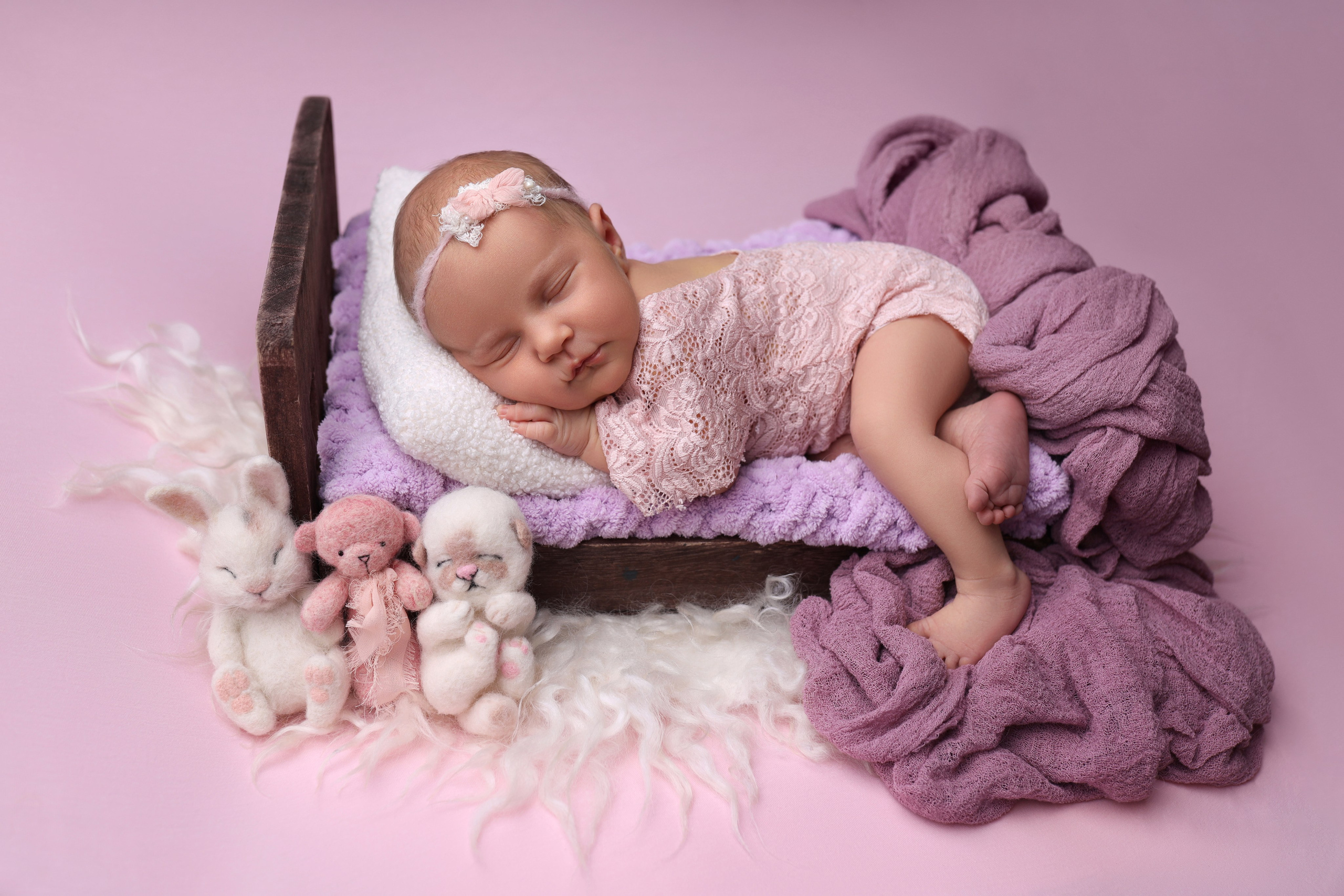 Newborn девочки. Фотограф новорожденных Модяева Ирина