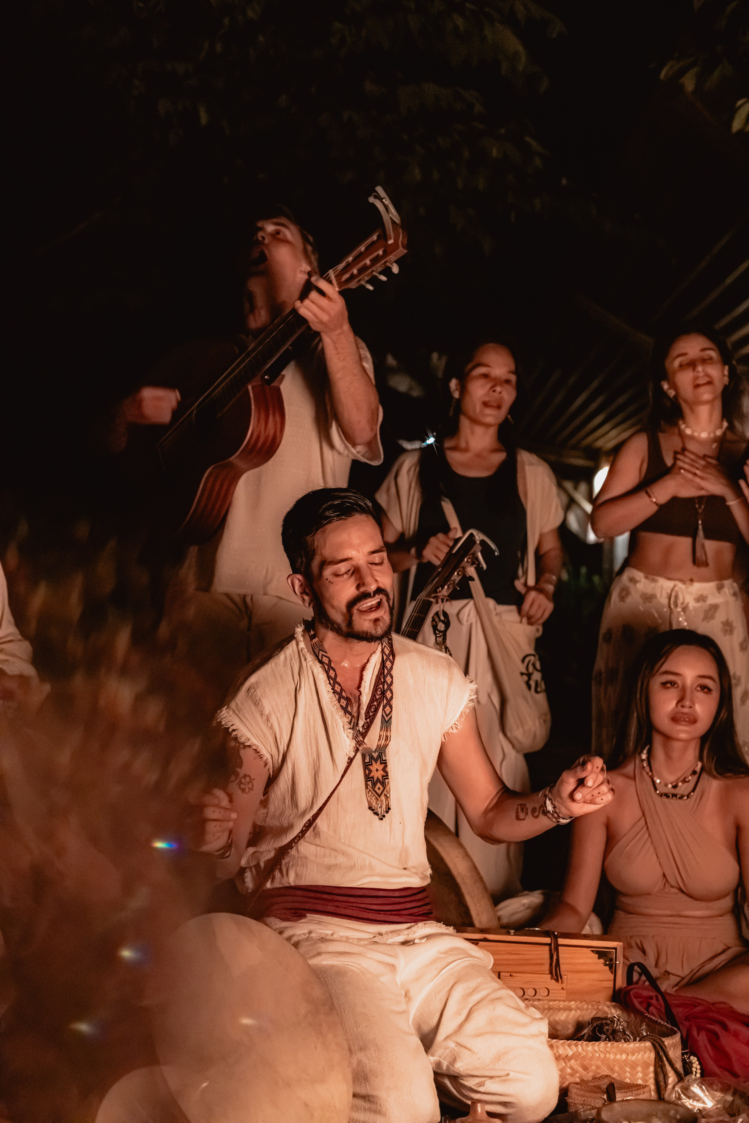 Cacao ceremony Full moon jan w Juan. Mariam Bagdasaryan