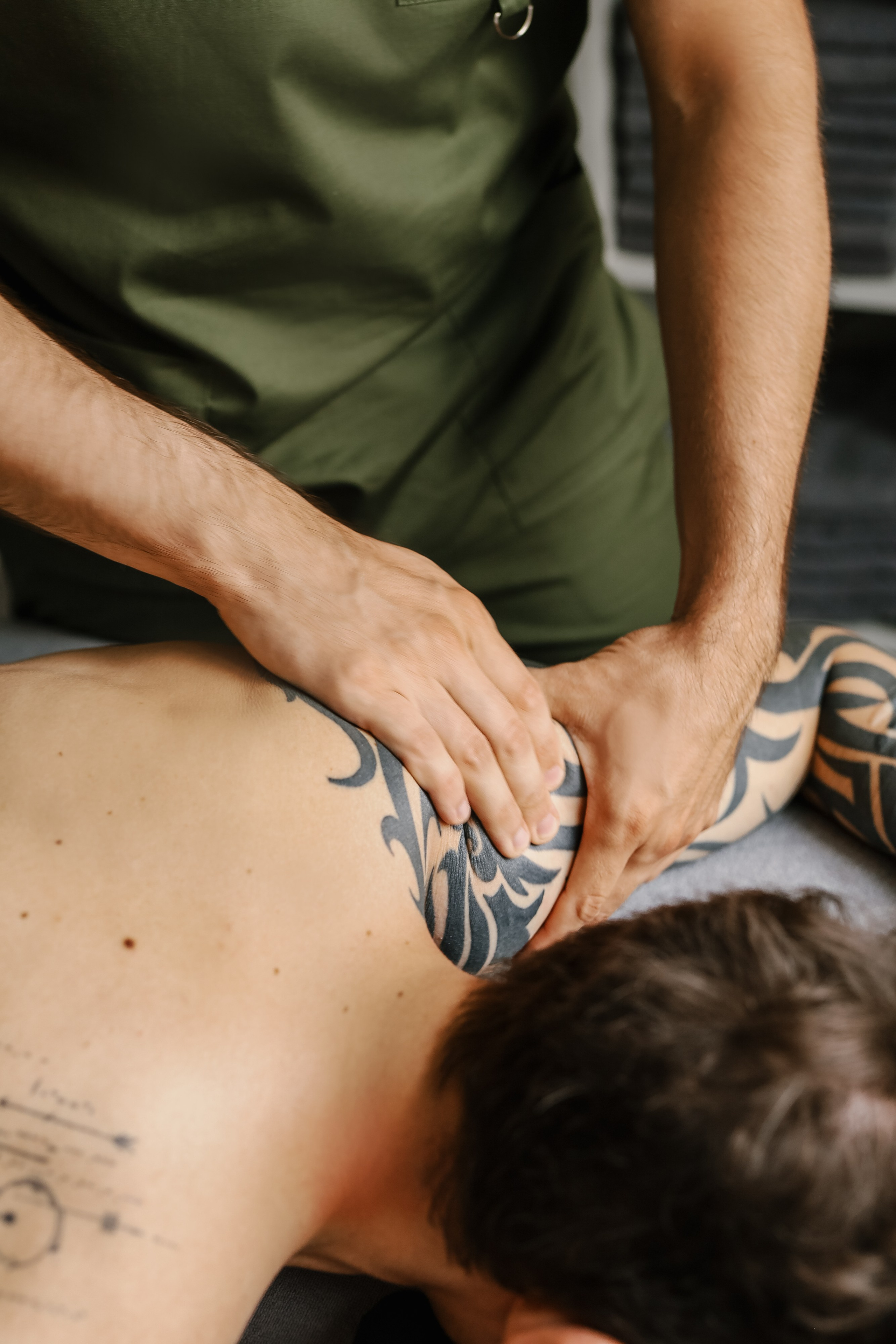 Студия массажа Альма. Фотопродакшн продающего контента