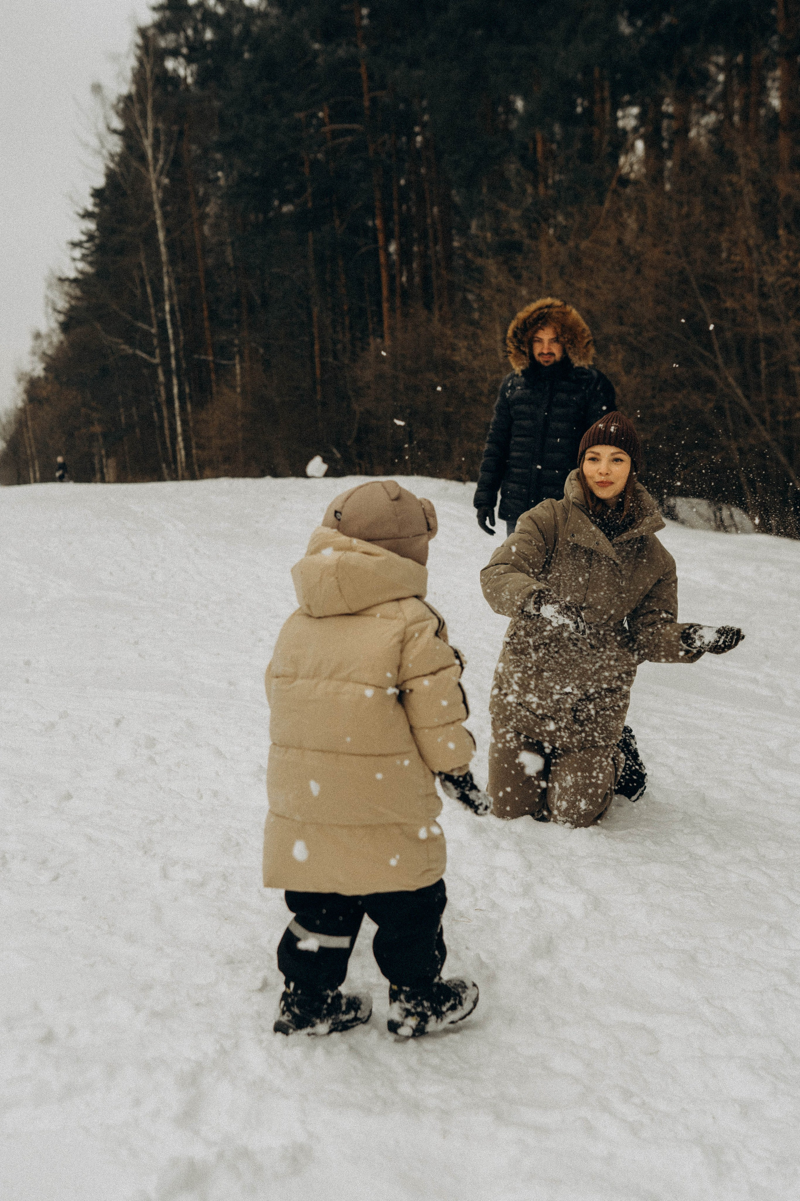 Аня, Саша и Матвей. Семейный фотограф Юлия Котова