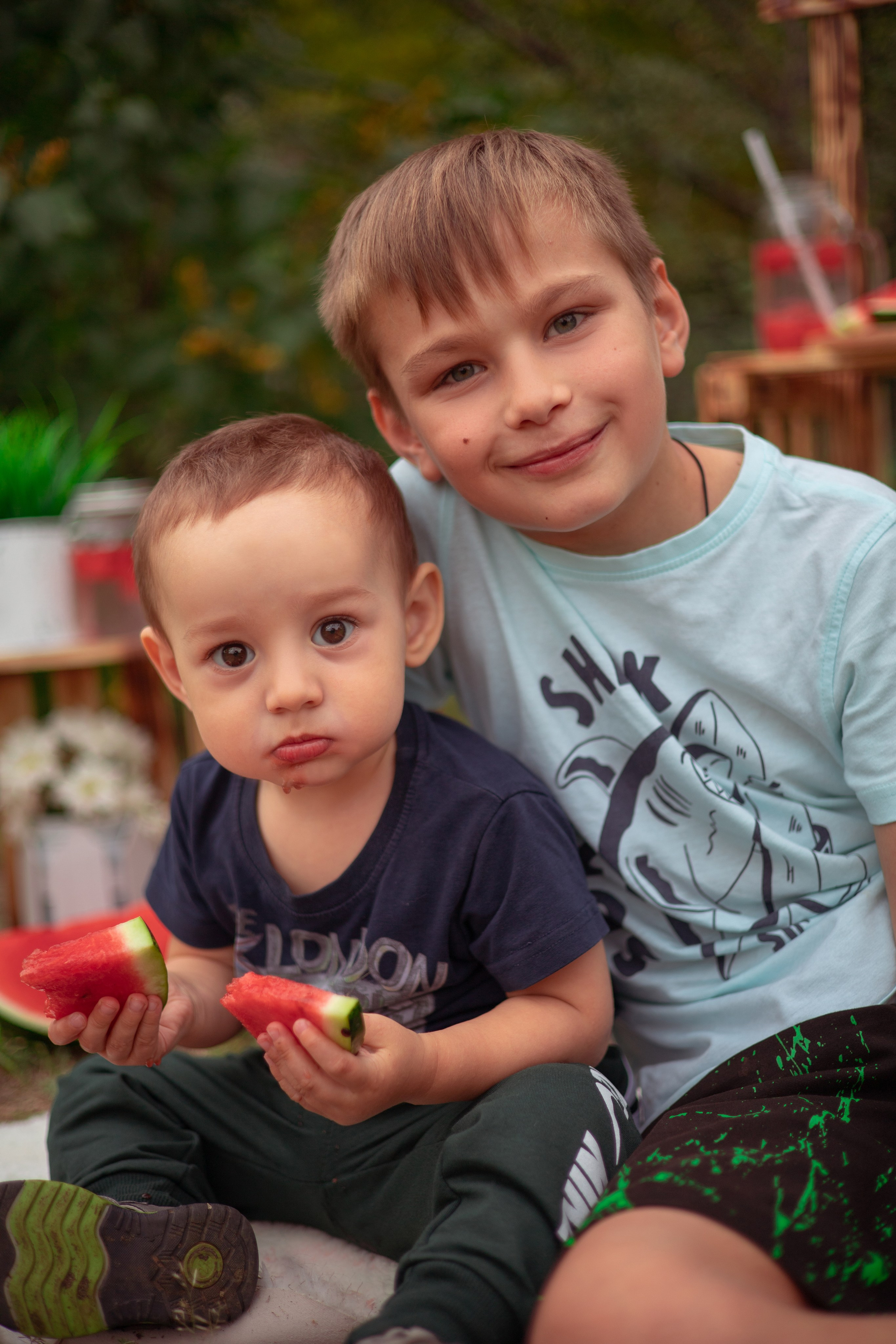 Семья арбузы. Семейный и детский фотограф в Михайловке Татьяна Лестьева