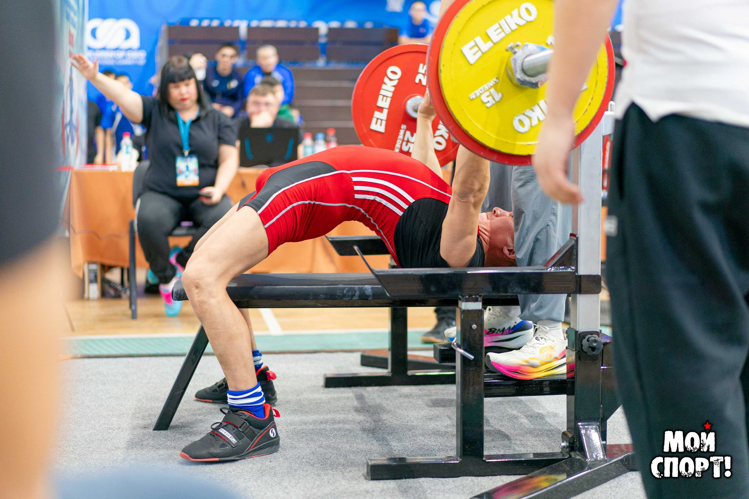 Чемпионат России по пауэрлифтигу 2025. Спорт слепых. Студия «Мой Спорт!» — все о спорте в Якутии