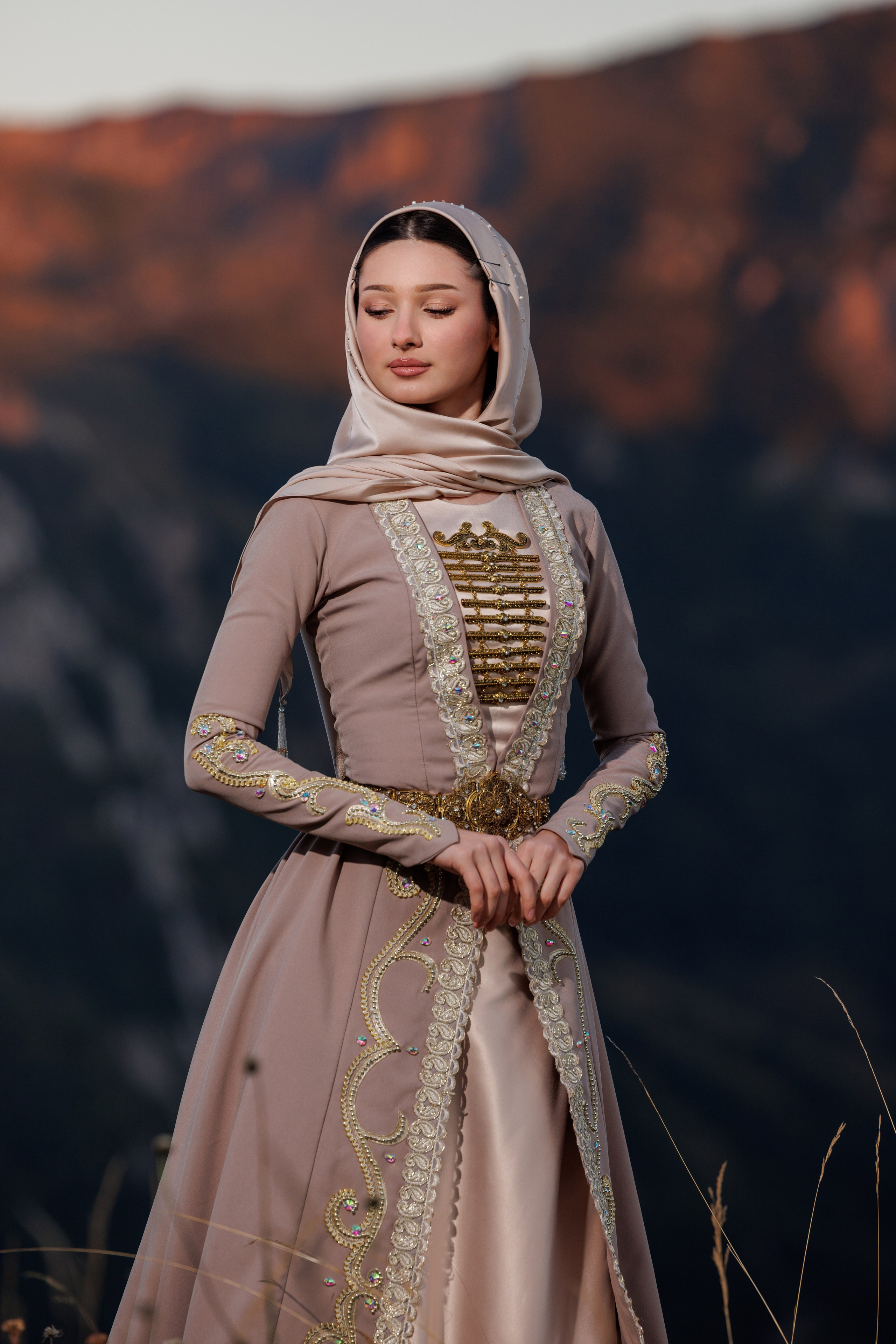 Фотосессия в Галанчоже с Анжелиной Дудаевой. Taysumoff