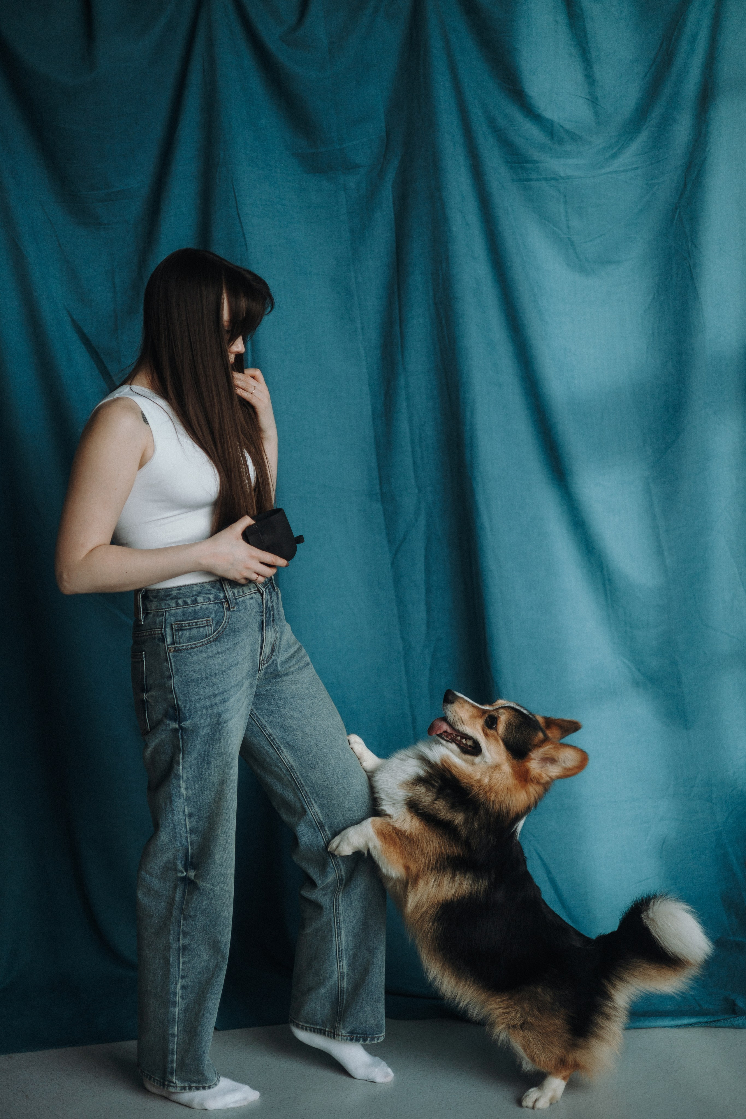 Настя и Коржик. Фотограф — Анималист | Санкт-Петербург