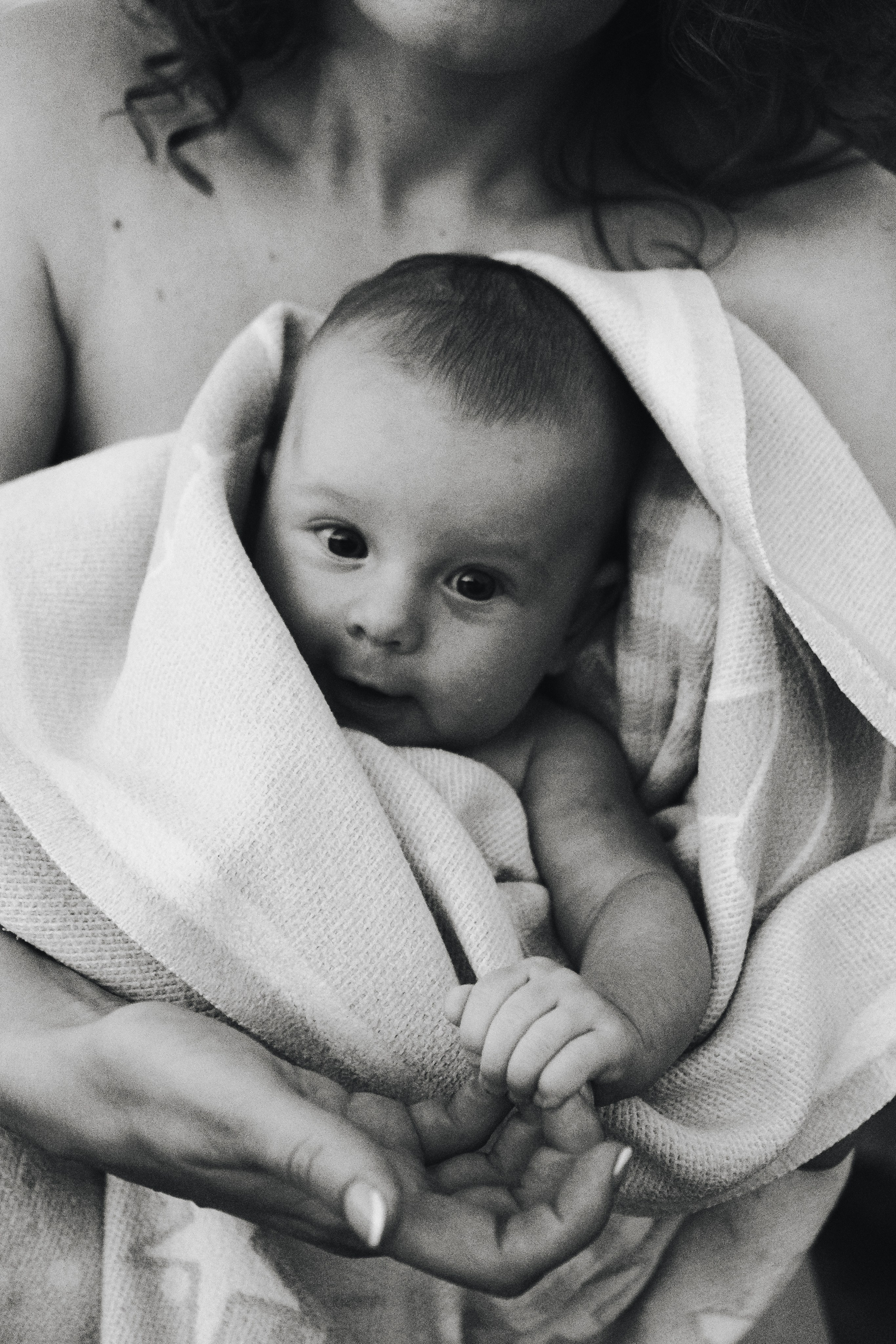 Елена с сыном. Фотограф Наташа Лисица