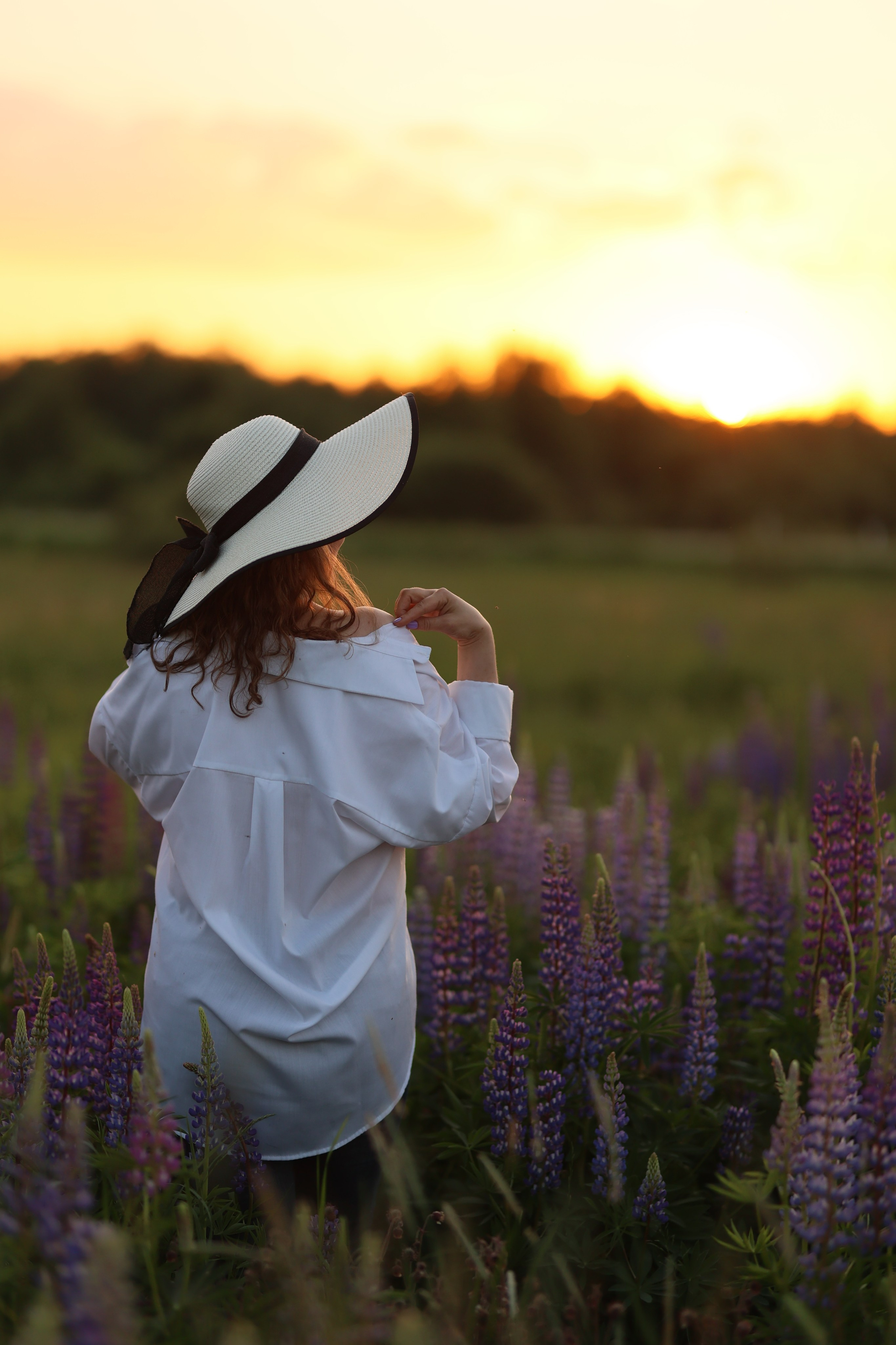 Фотосессия с люпинами. Семейный и свадебный фотограф в Санкт-Петербурге Татьяна Швыкова