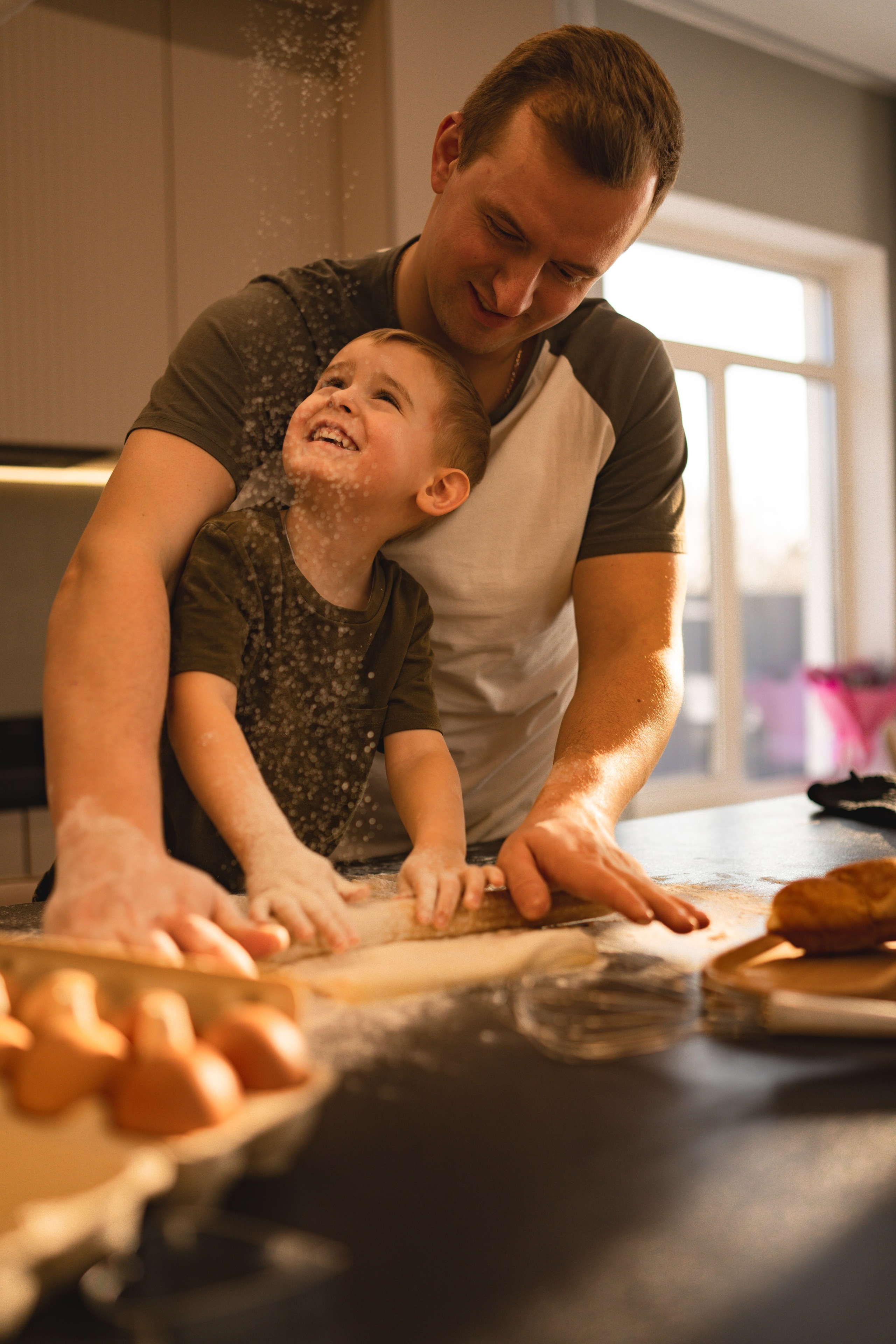Домашняя съемка семьи Ксении и Алексея. Семейный и портретный фотограф в Санкт-Петербурге Татьяна Гримоть