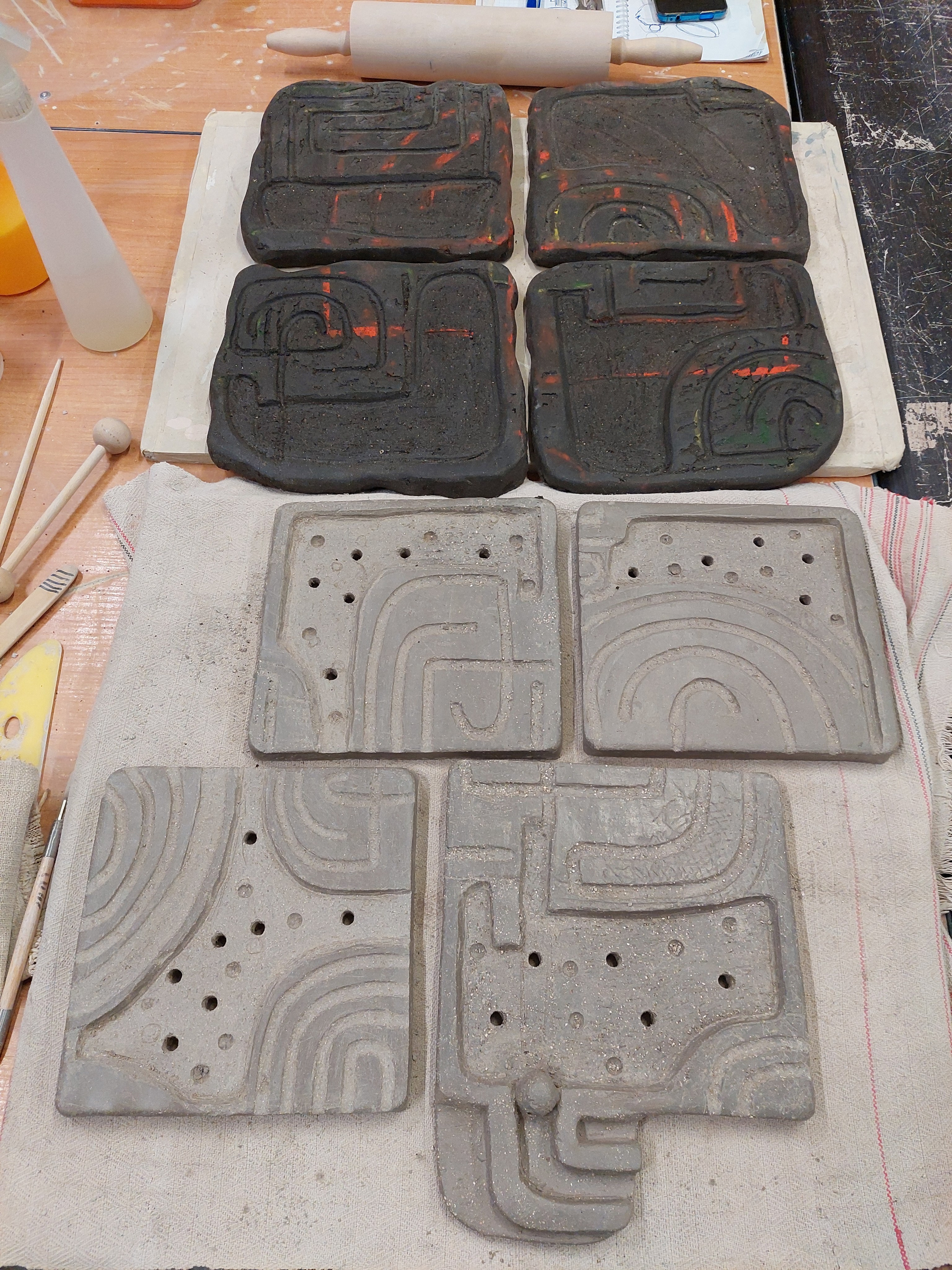 Что остается за кадром, или процесс работы керамиста. Керамика с историей. Елена Рогалёва