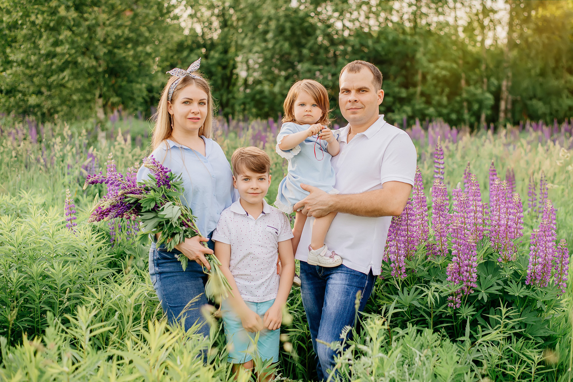 Семейная фотосессия. Семейный и свадебный фотограф Семенова Инна