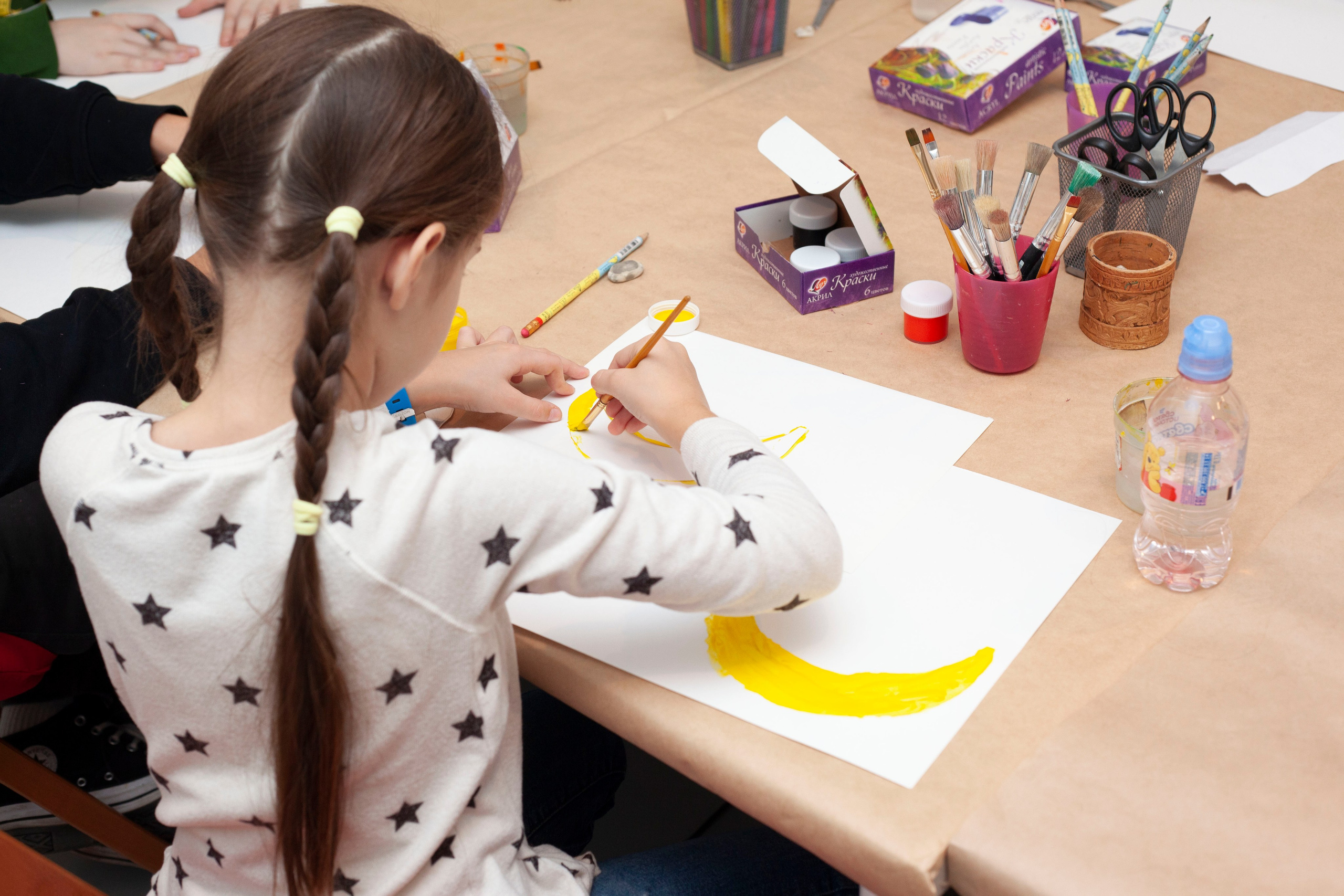 Детский мастер-класс в ММОМА. Stanislav Baryshev — People. Emotions. Atmosphere