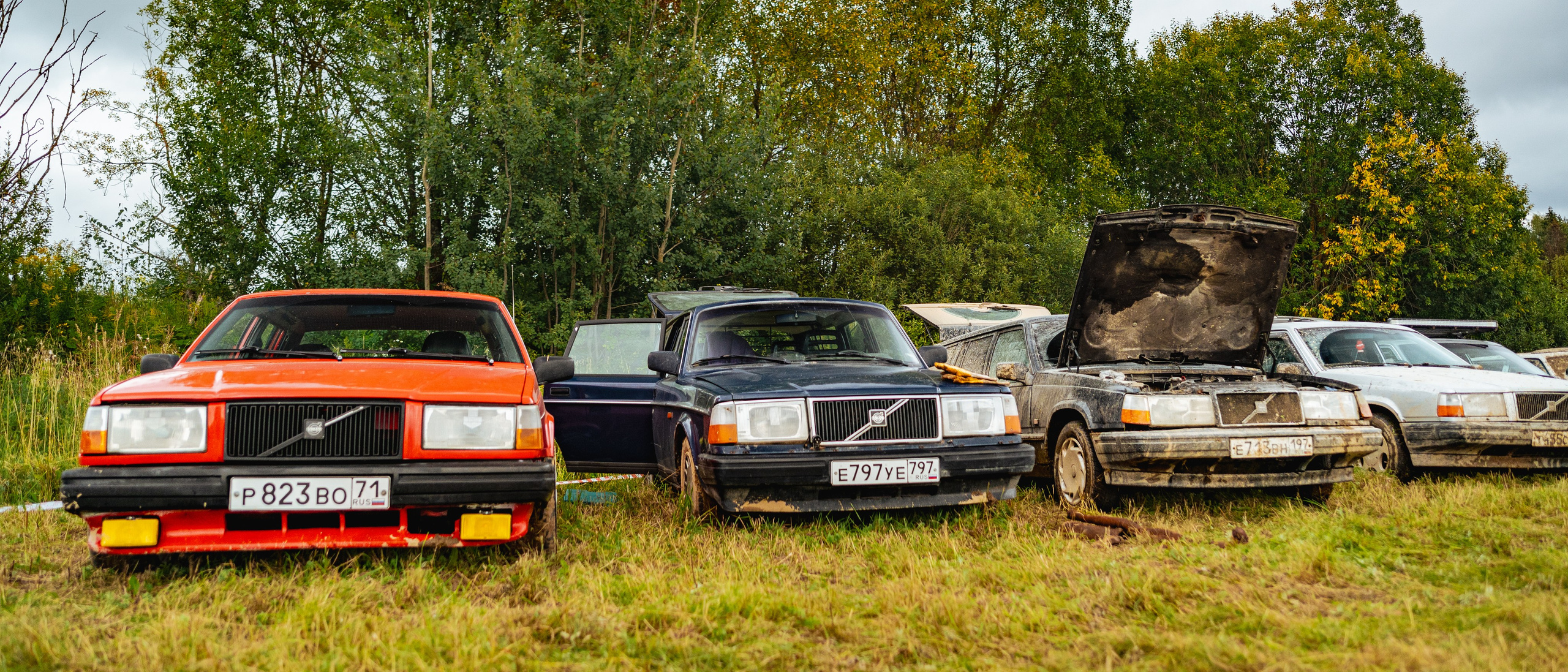 Volvo RWD Club. Автомобильный фотограф в Москве Максим Москаленко