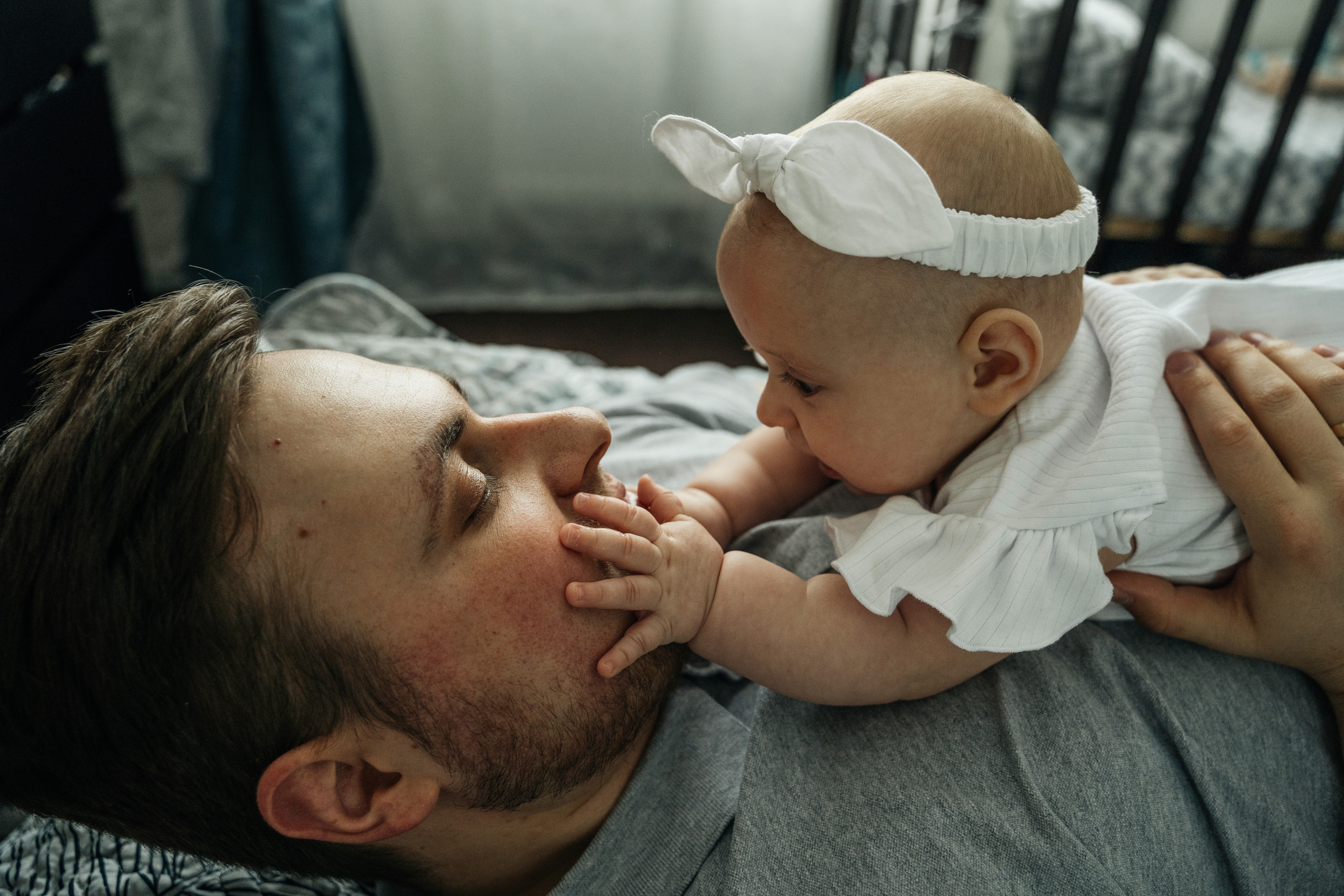 Малышка Мия с мамой Настей и папой Женей. Свадебный и семейный фотограф в Нижнем Новгороде Коданева Ольга