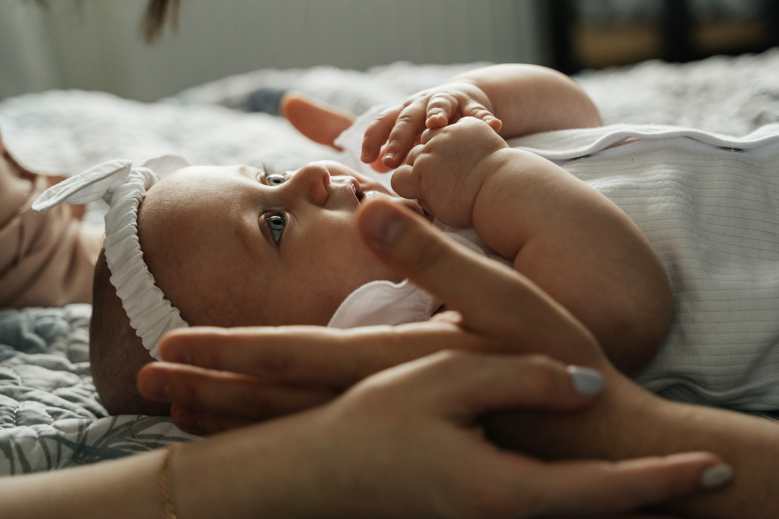 Малышка Мия с мамой Настей и папой Женей. Свадебный и семейный фотограф в Нижнем Новгороде Коданева Ольга