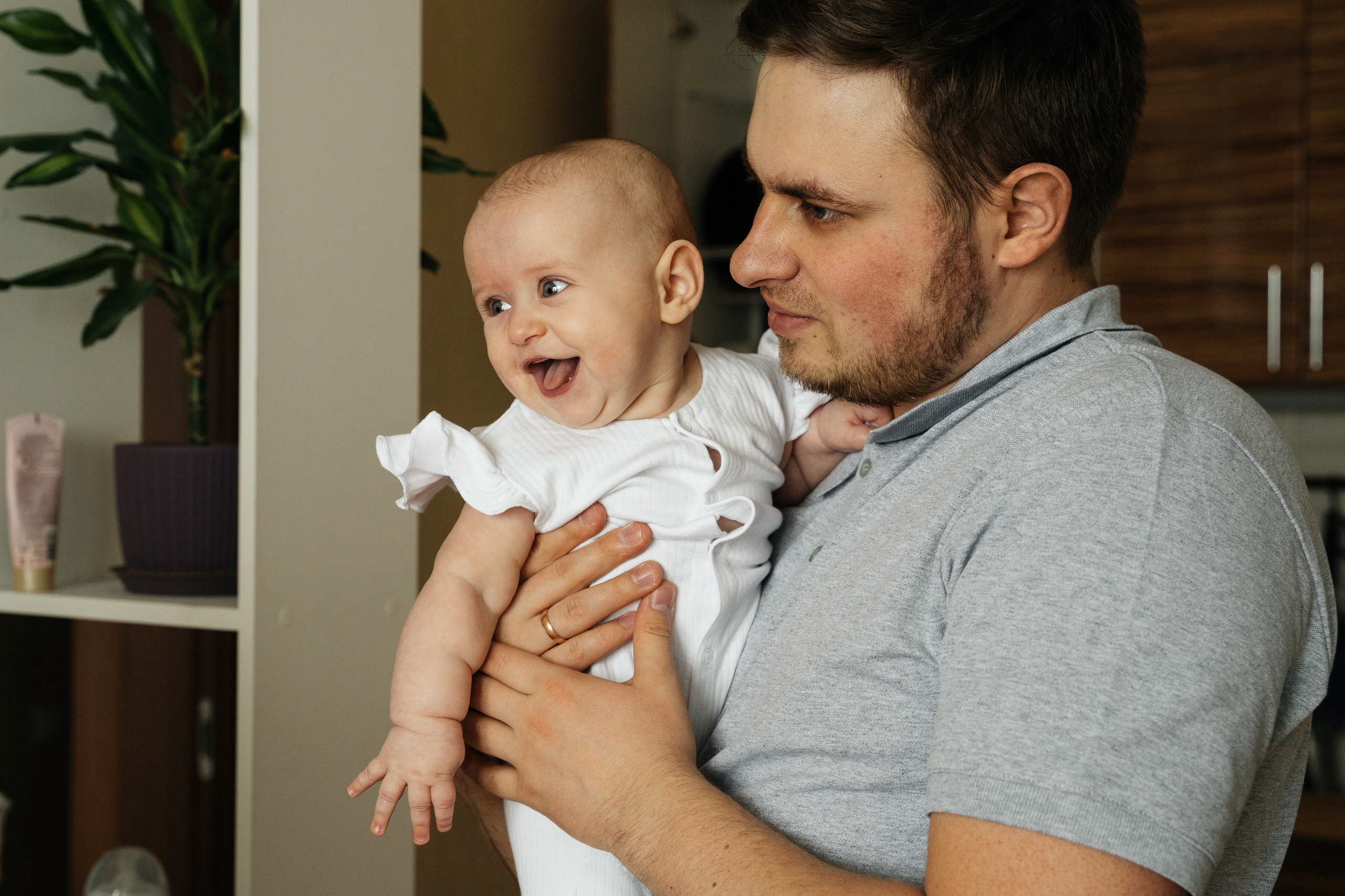 Малышка Мия с мамой Настей и папой Женей. Свадебный и семейный фотограф в Нижнем Новгороде Коданева Ольга