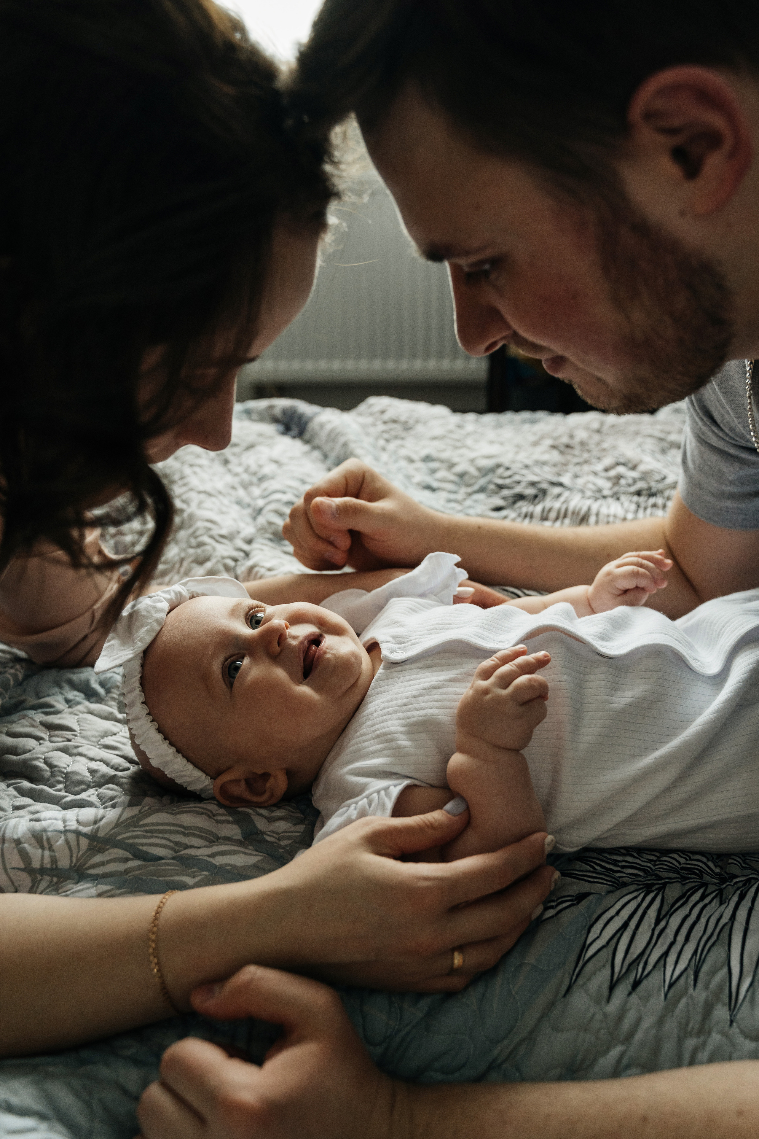 Малышка Мия с мамой Настей и папой Женей. Свадебный и семейный фотограф в Нижнем Новгороде Коданева Ольга